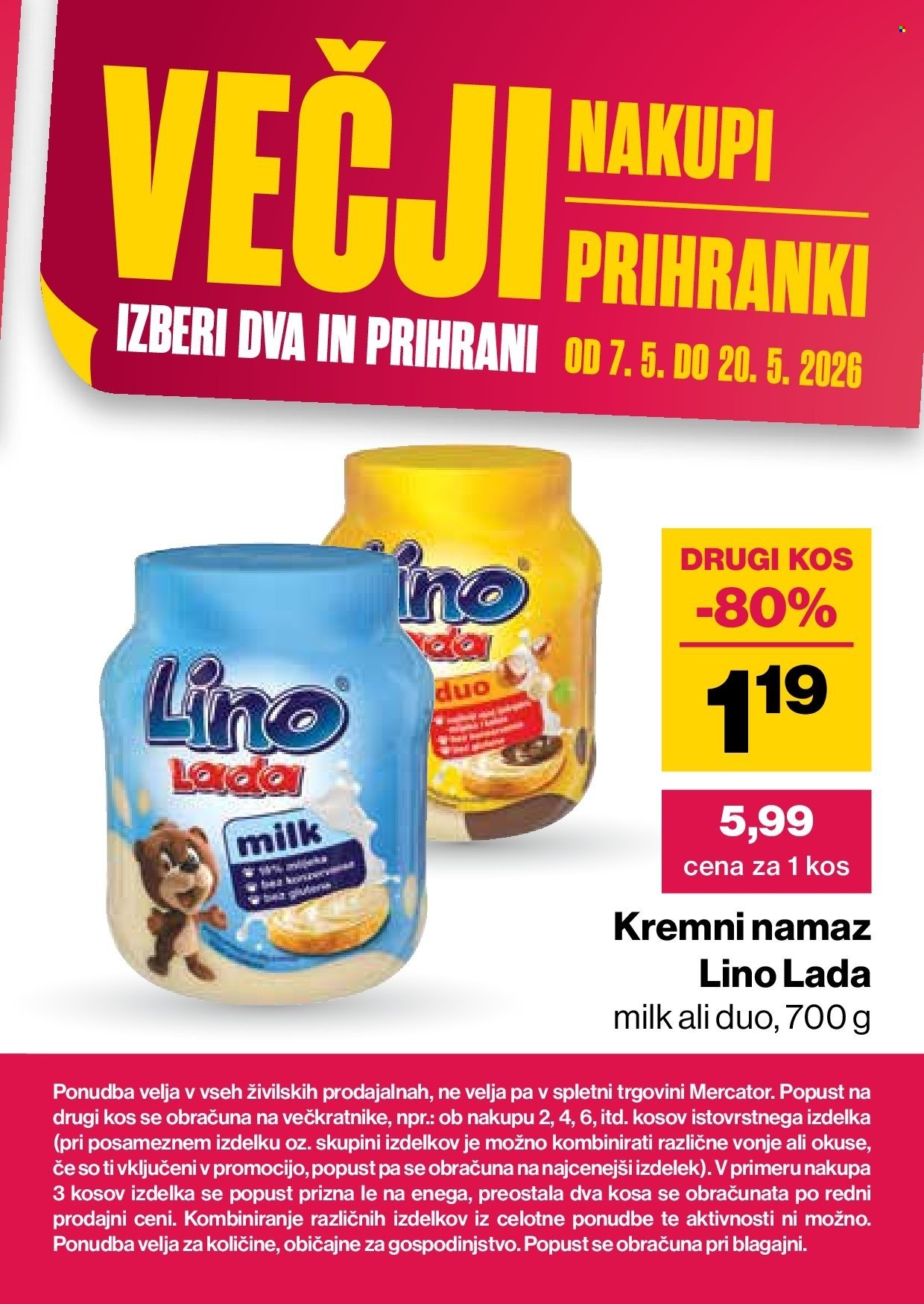 MERCATOR katalog - Katalog Veliki nakupi, veliki prihranki (2026-05-07 - 2026-05-20)