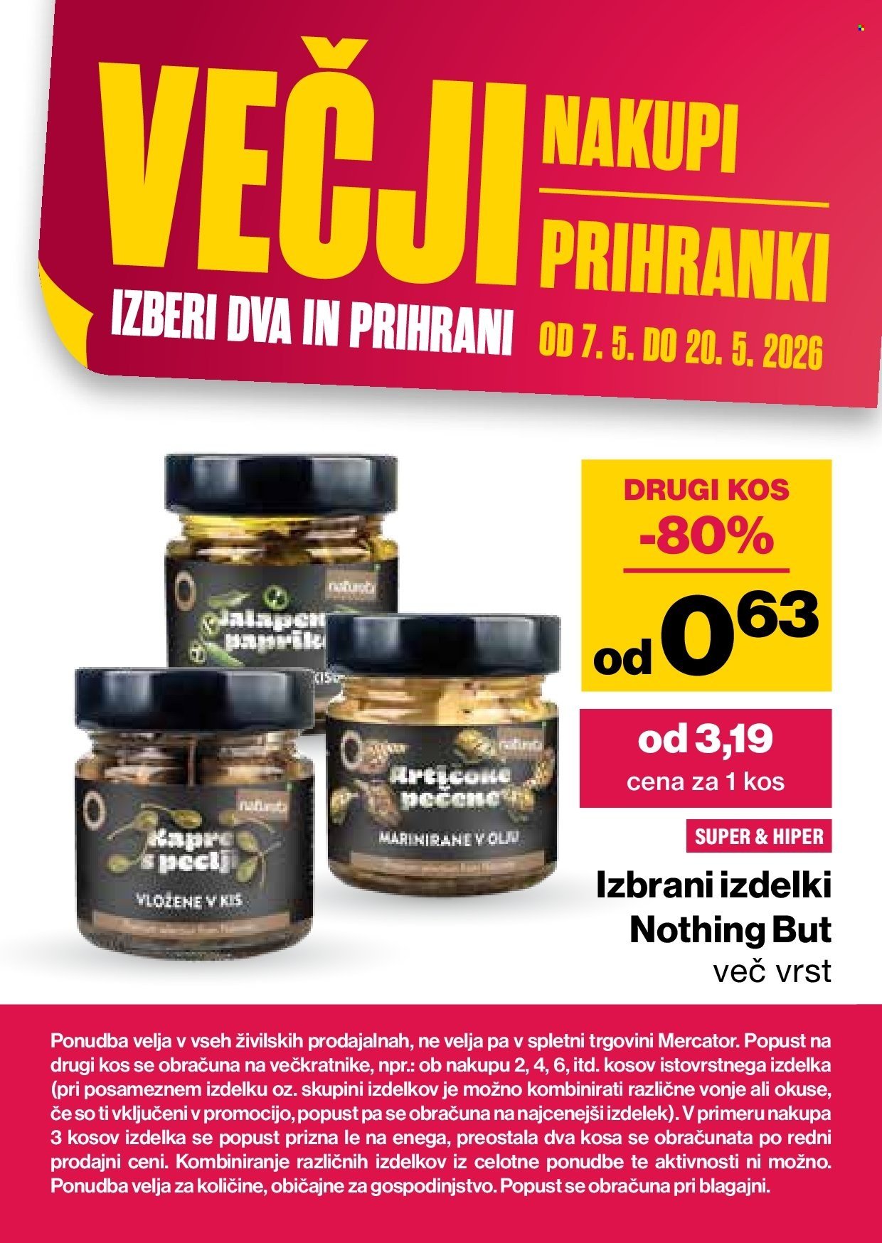 MERCATOR katalog - Katalog Veliki nakupi, veliki prihranki (2026-05-07 - 2026-05-20)