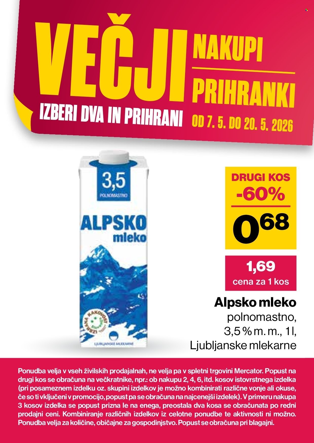 MERCATOR katalog - Katalog Veliki nakupi, veliki prihranki (2026-05-07 - 2026-05-20)