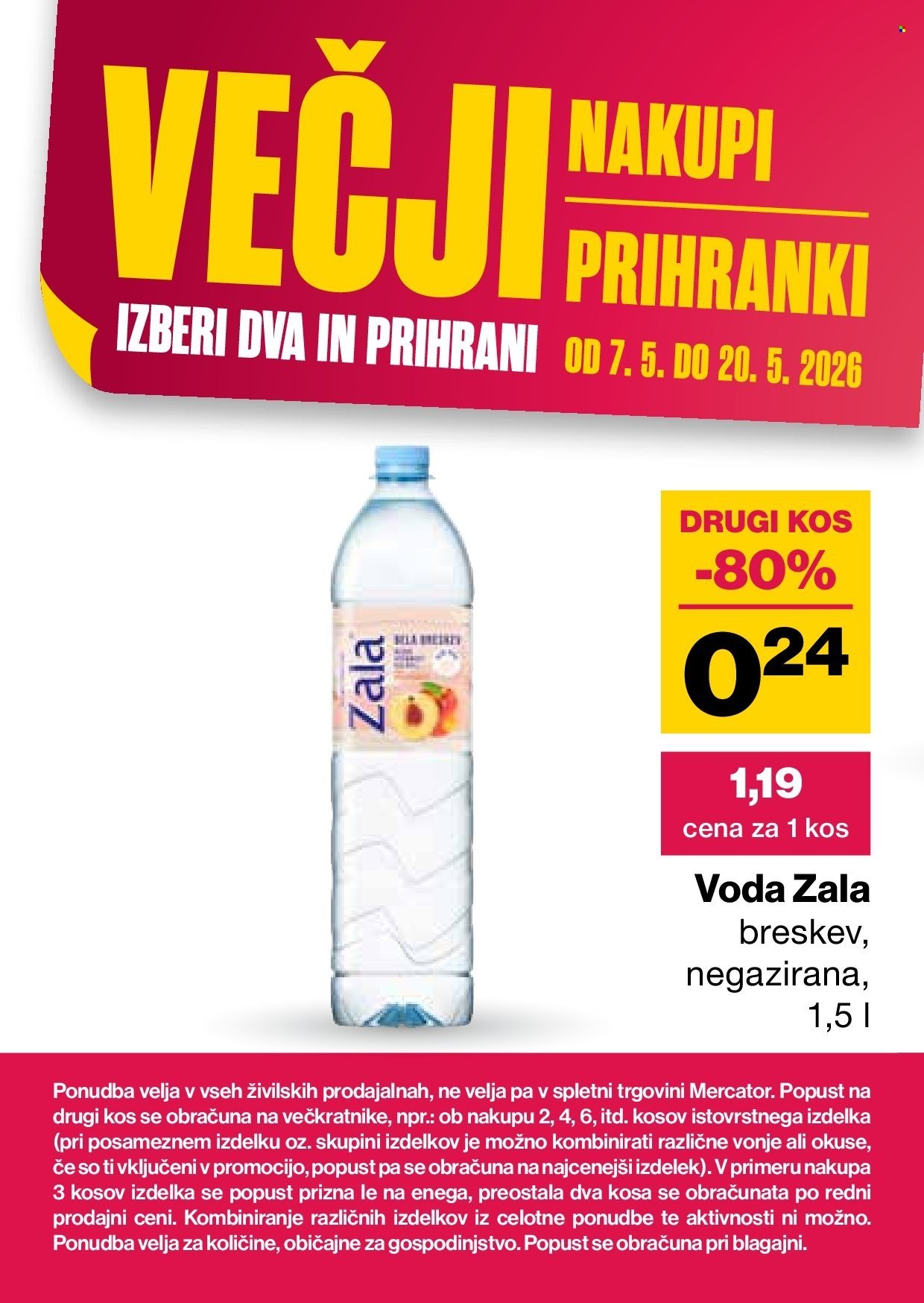 MERCATOR katalog - Katalog Veliki nakupi, veliki prihranki (2026-05-07 - 2026-05-20)