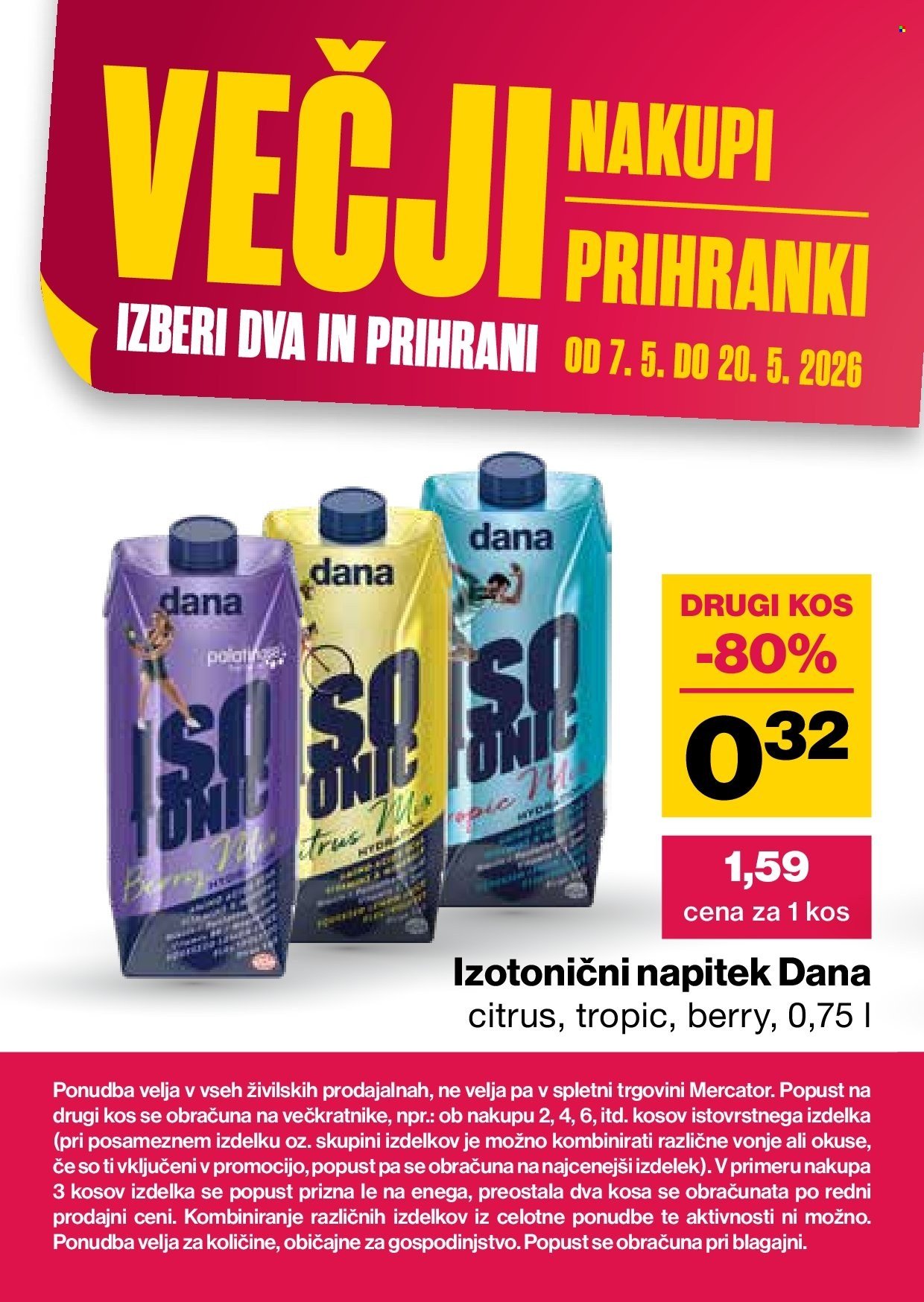 MERCATOR katalog - Katalog Veliki nakupi, veliki prihranki (2026-05-07 - 2026-05-20)