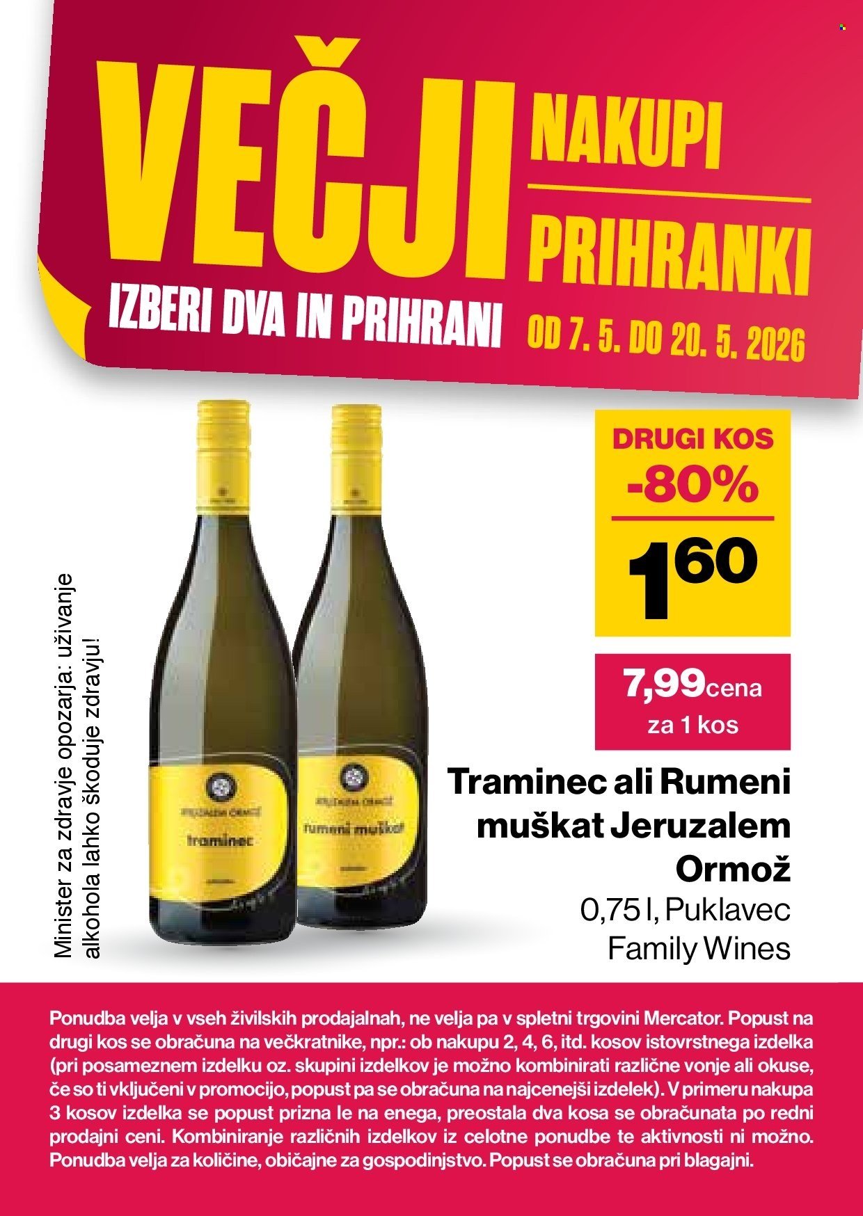 MERCATOR katalog - Katalog Veliki nakupi, veliki prihranki (2026-05-07 - 2026-05-20)