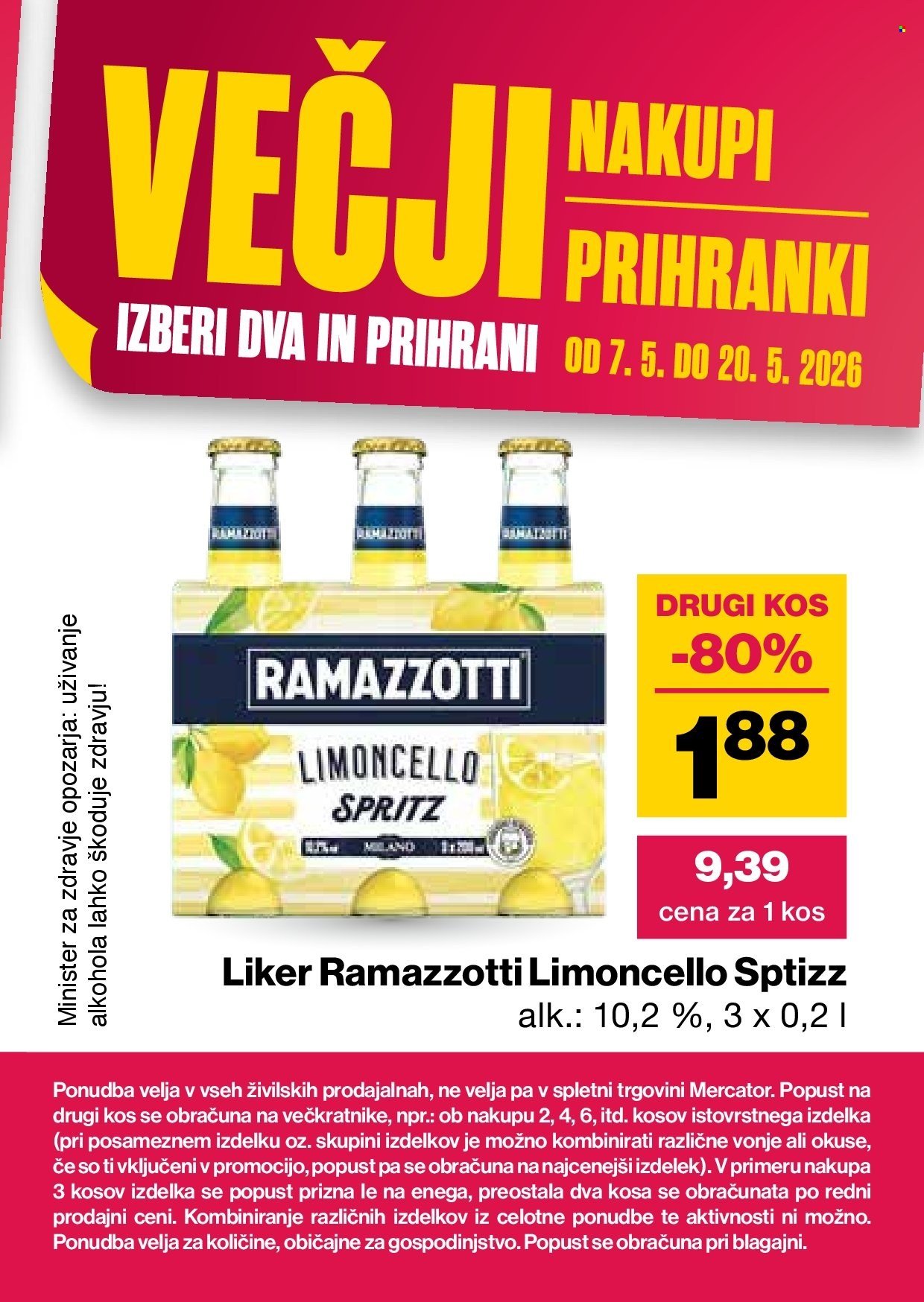 MERCATOR katalog - Katalog Veliki nakupi, veliki prihranki (2026-05-07 - 2026-05-20)