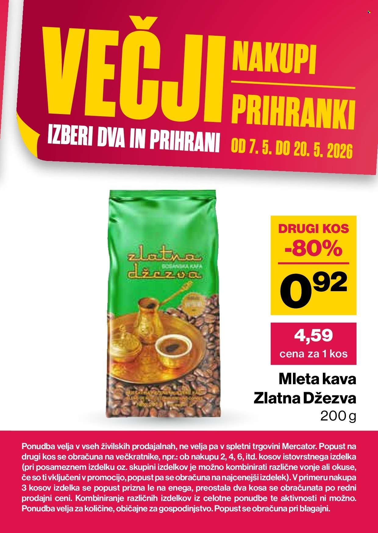 MERCATOR katalog - Katalog Veliki nakupi, veliki prihranki (2026-05-07 - 2026-05-20)