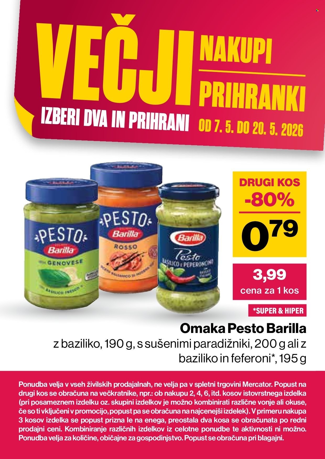 MERCATOR katalog - Katalog Veliki nakupi, veliki prihranki (2026-05-07 - 2026-05-20)