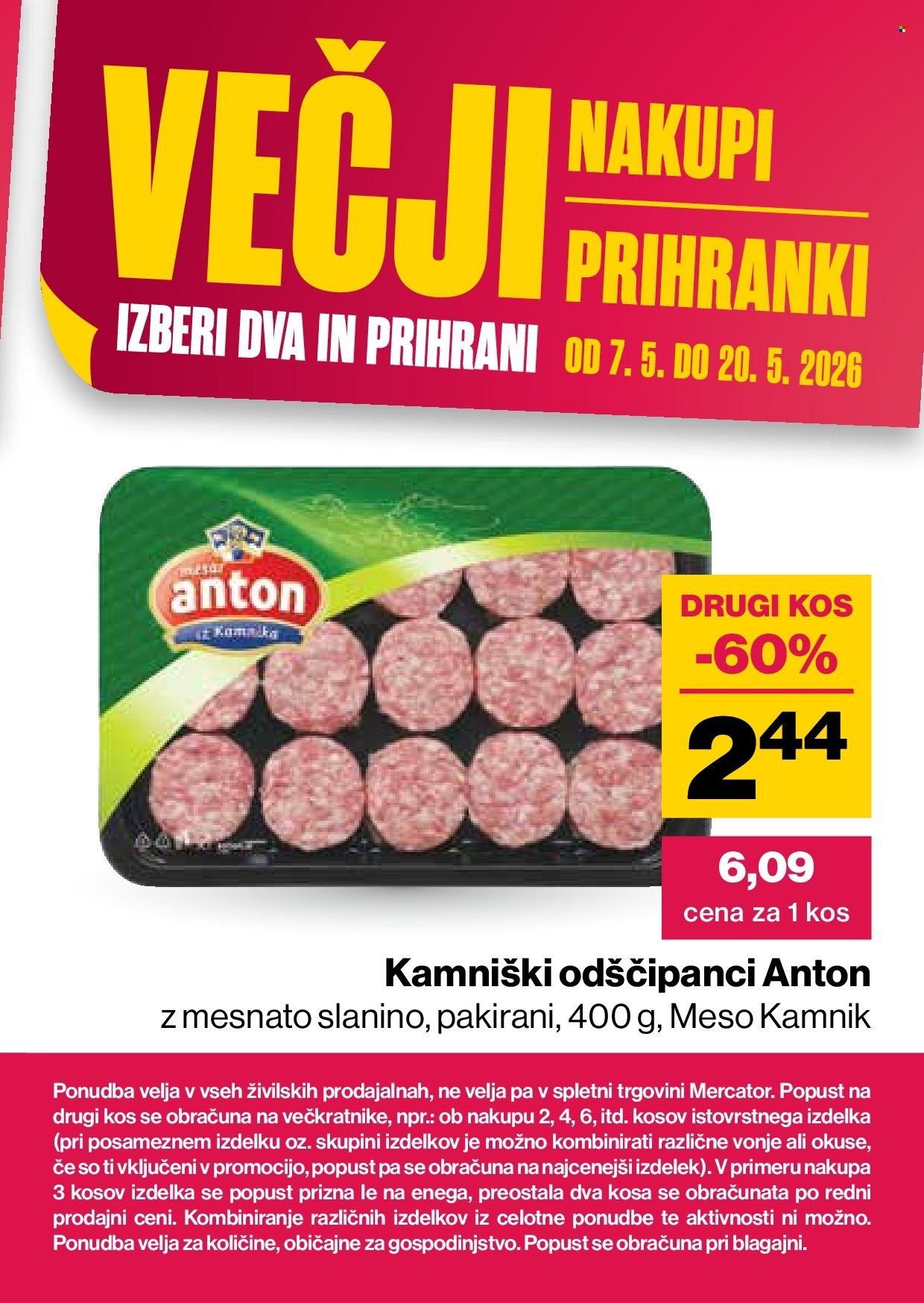 MERCATOR katalog - Katalog Veliki nakupi, veliki prihranki (2026-05-07 - 2026-05-20)