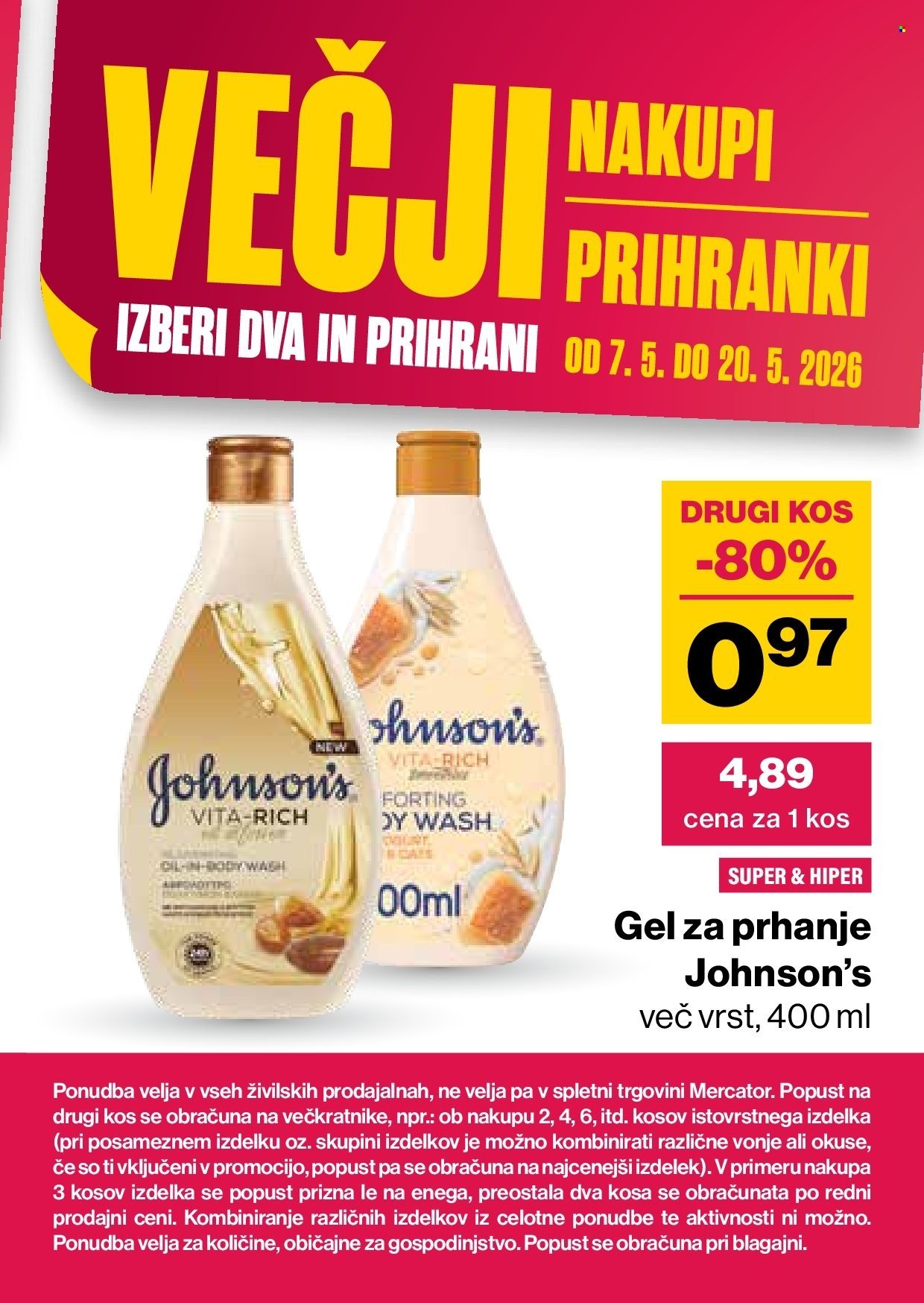 MERCATOR katalog - Katalog Veliki nakupi, veliki prihranki (2026-05-07 - 2026-05-20)