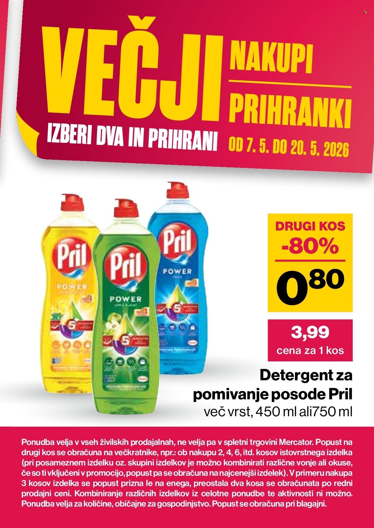 MERCATOR katalog - Katalog Veliki nakupi, veliki prihranki (2026-05-07 - 2026-05-20)