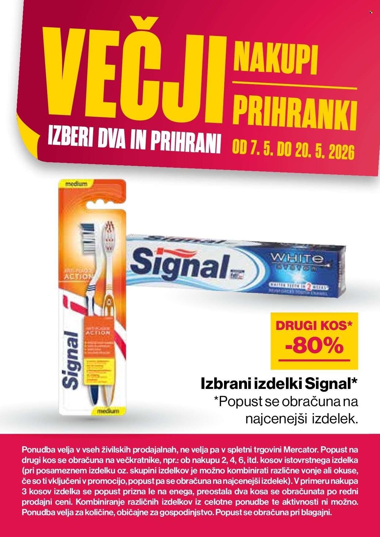 MERCATOR katalog - Katalog Veliki nakupi, veliki prihranki (2026-05-07 - 2026-05-20)