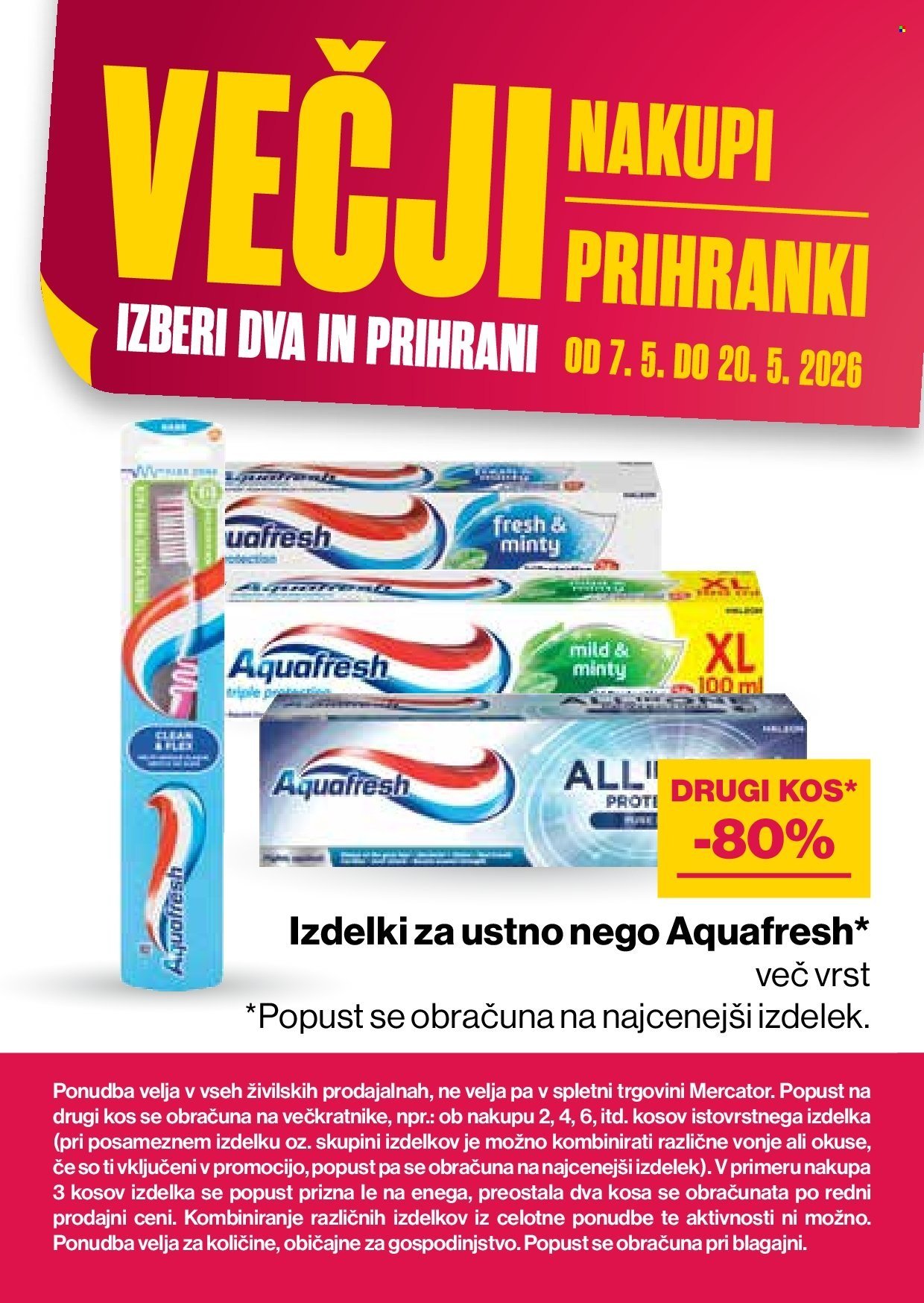 MERCATOR katalog - Katalog Veliki nakupi, veliki prihranki (2026-05-07 - 2026-05-20)
