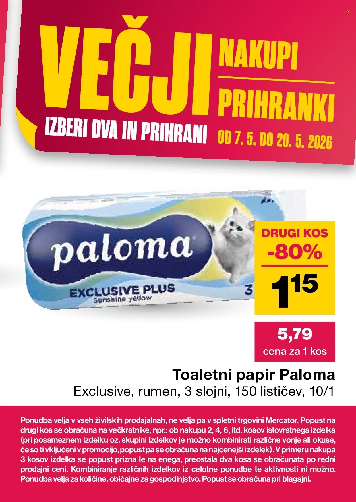 MERCATOR katalog - Katalog Veliki nakupi, veliki prihranki (2026-05-07 - 2026-05-20)