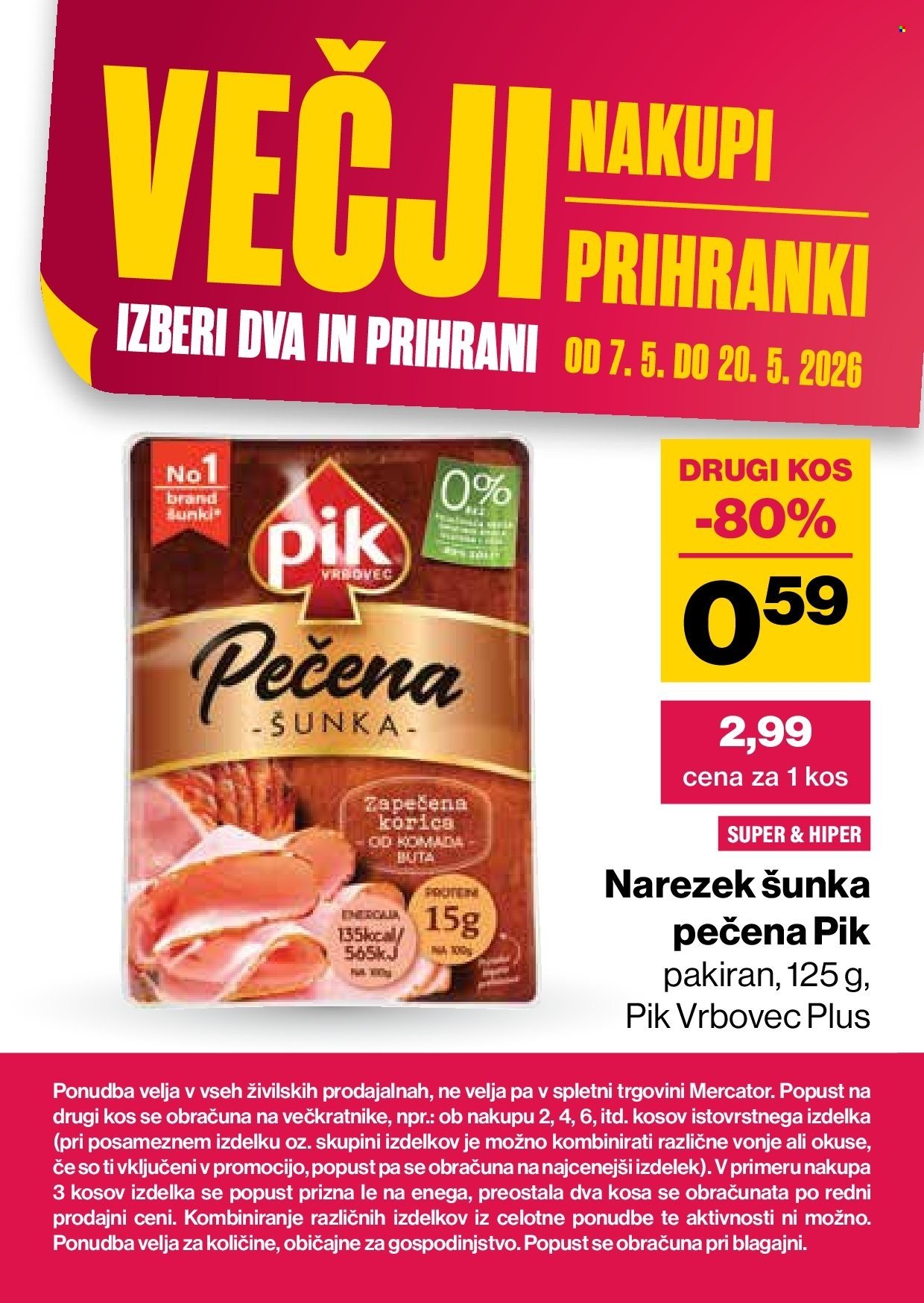 MERCATOR katalog - Katalog Veliki nakupi, veliki prihranki (2026-05-07 - 2026-05-20)