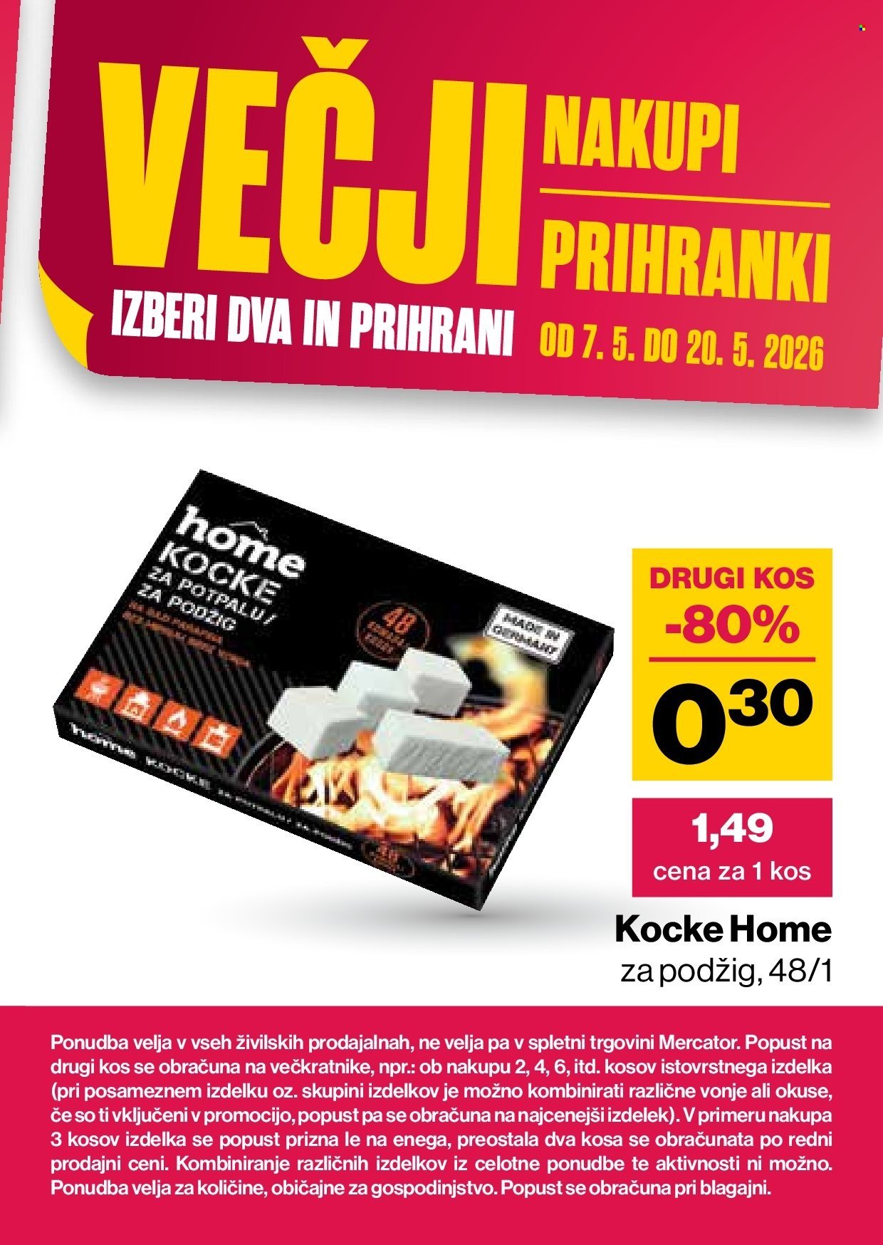 MERCATOR katalog - Katalog Veliki nakupi, veliki prihranki (2026-05-07 - 2026-05-20)
