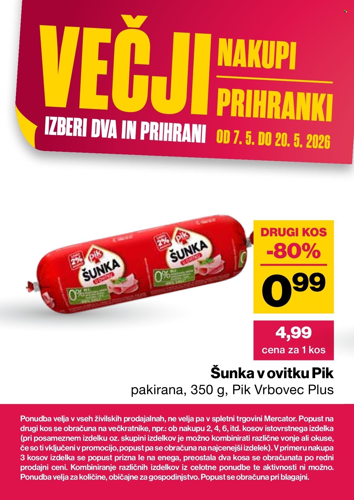 MERCATOR katalog - Katalog Veliki nakupi, veliki prihranki (2026-05-07 - 2026-05-20)