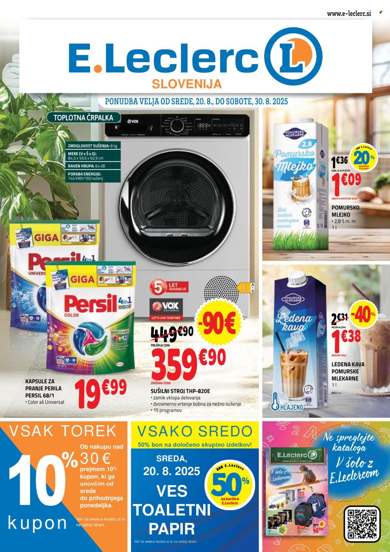 E.LECLERC katalog - Od srede, 20. 8. 2025 (2025-08-20 - 2025-08-30)