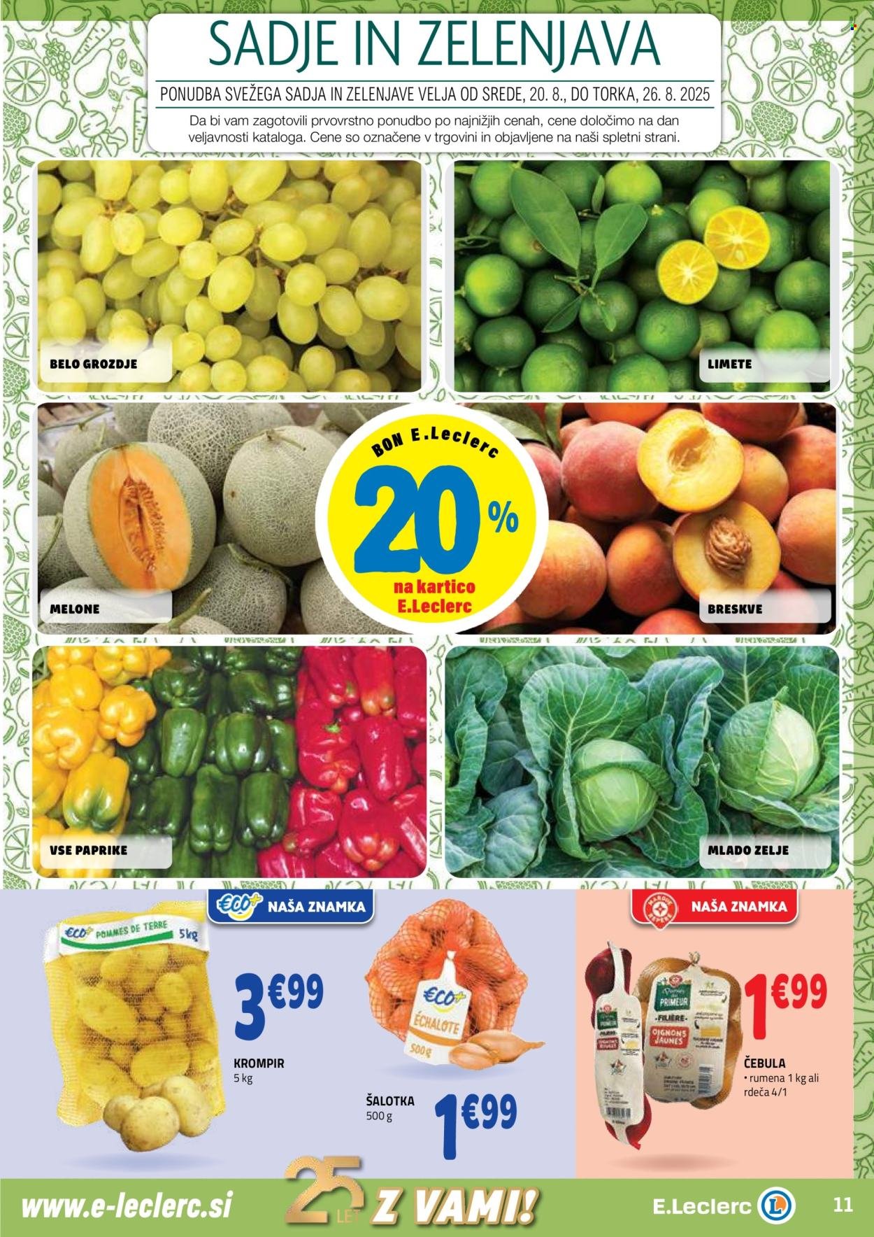 E.LECLERC katalog - Od srede, 20. 8. 2025 (2025-08-20 - 2025-08-30)
