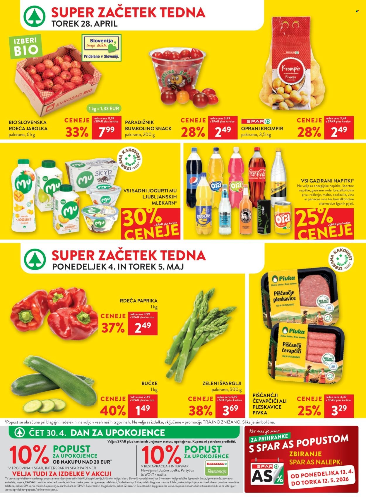 SPAR katalog - Od srede, 29. 4. 2026 (2026-04-29 - 2026-05-12)