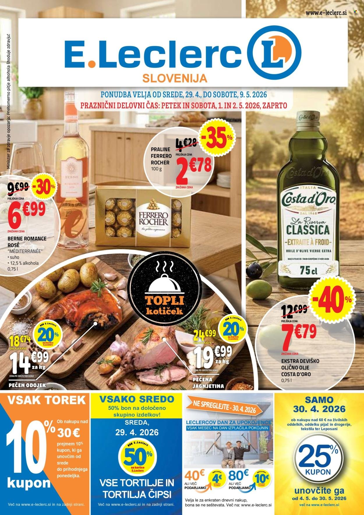 E.LECLERC katalog - Od srede, 29. 4. 2026 (2026-04-29 - 2026-05-09)