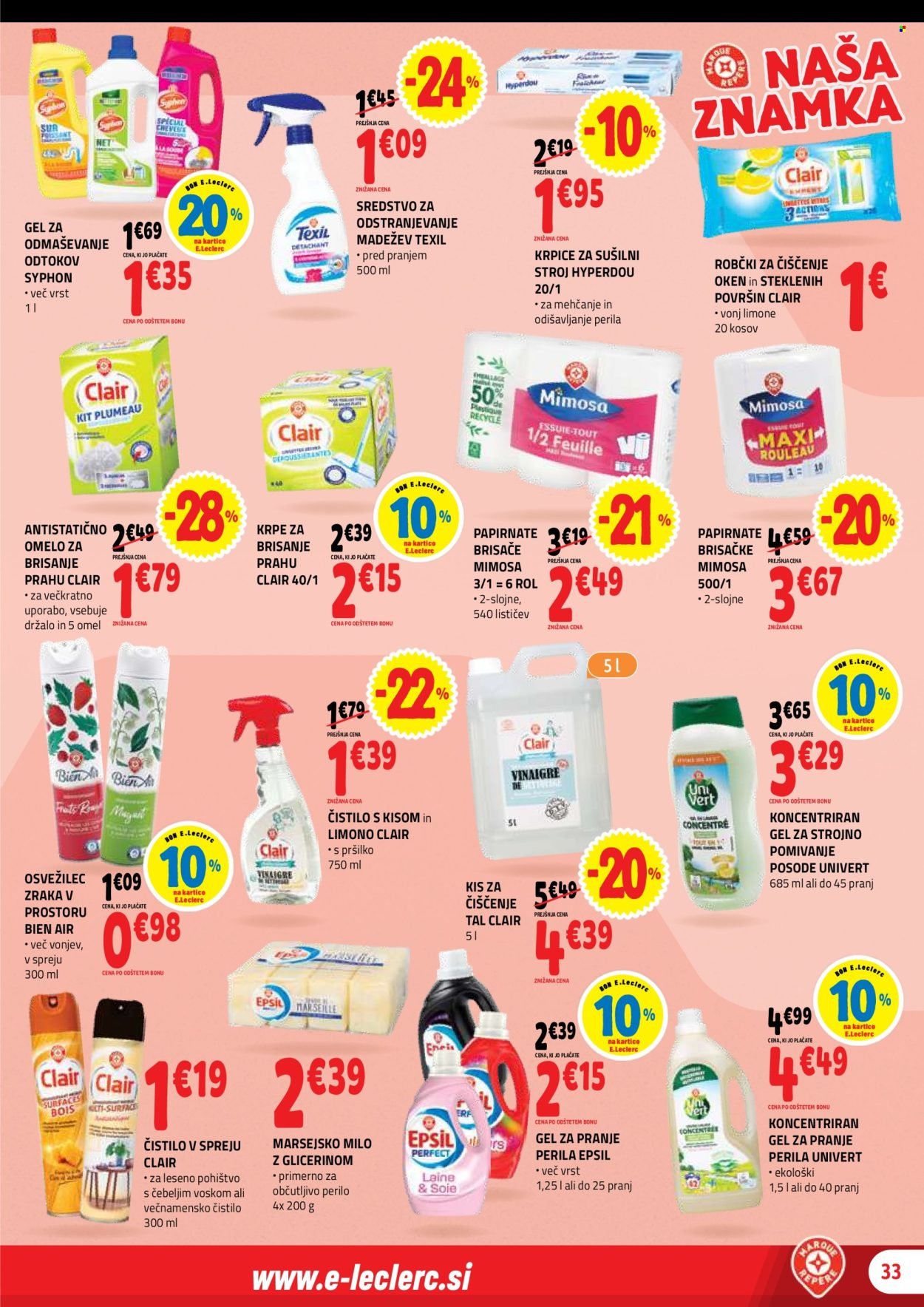 E.LECLERC katalog - Od srede, 29. 4. 2026 (2026-04-29 - 2026-05-09)