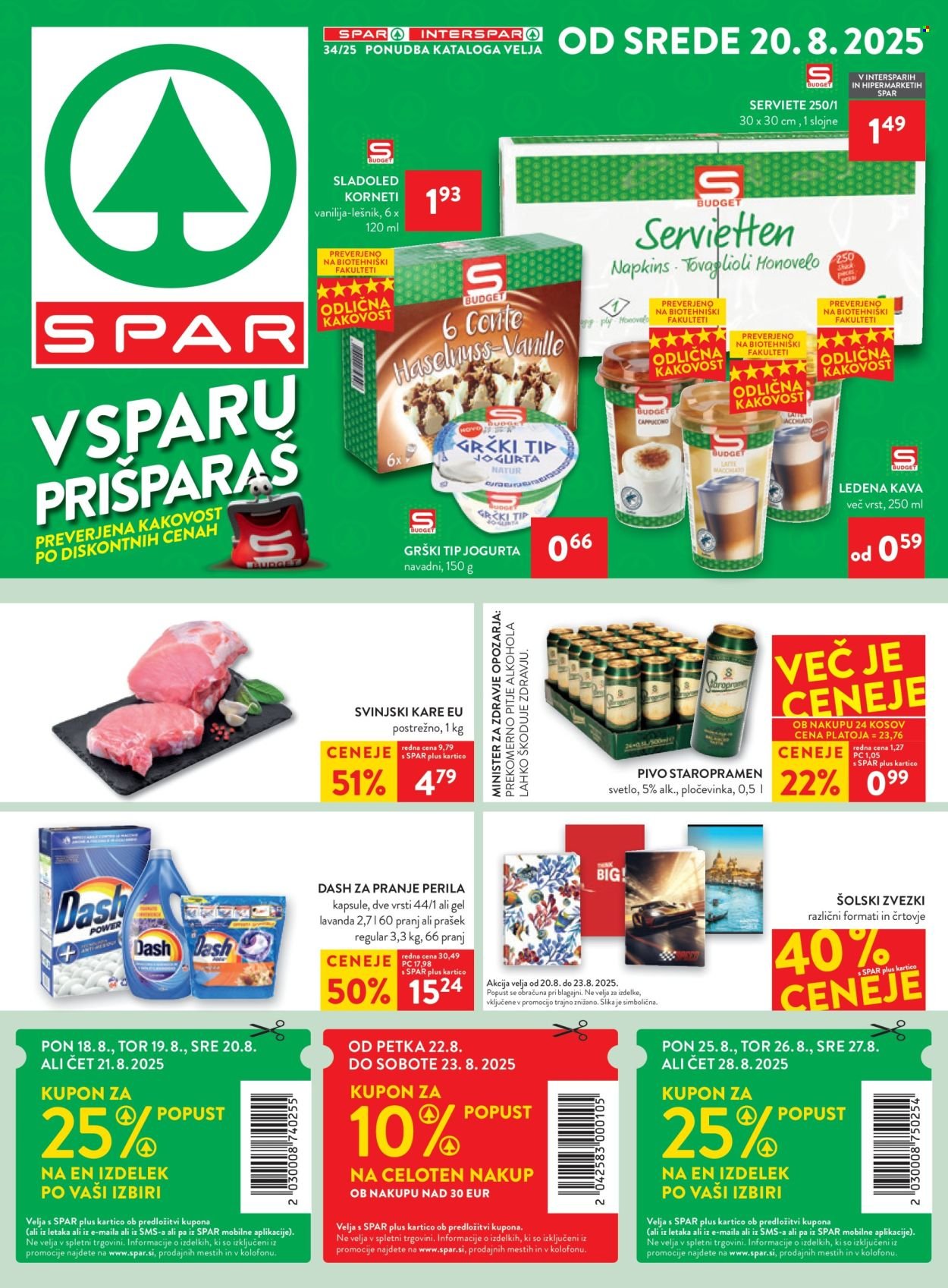 SPAR katalog - Od srede, 20. 8. 2025 (2025-08-20 - 2025-09-02)