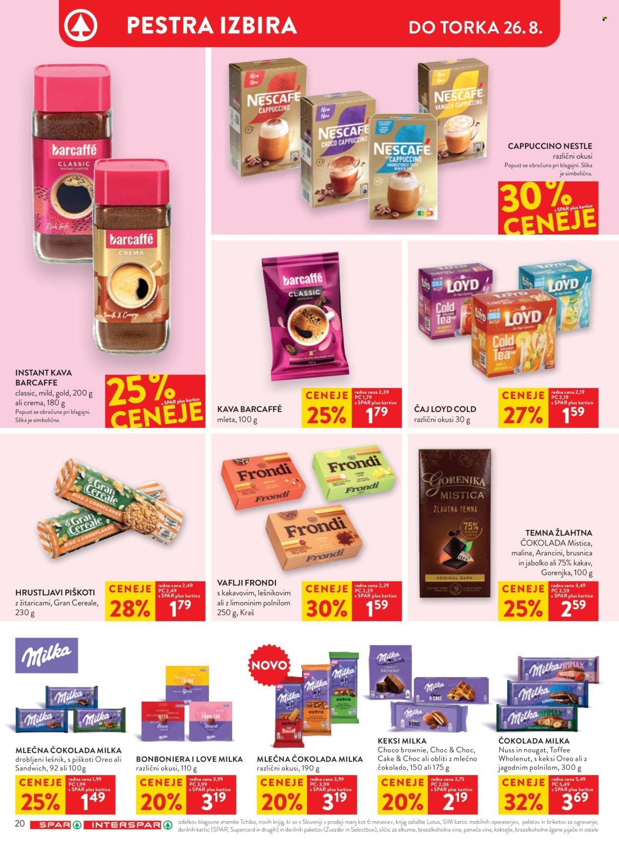 SPAR katalog - Od srede, 20. 8. 2025 (2025-08-20 - 2025-09-02)