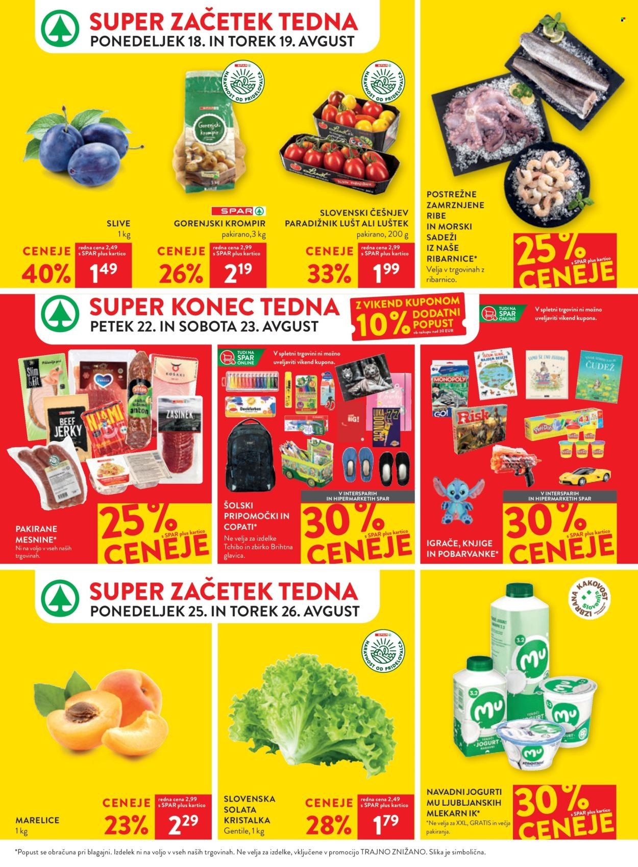 SPAR katalog - Od srede, 20. 8. 2025 (2025-08-20 - 2025-09-02)