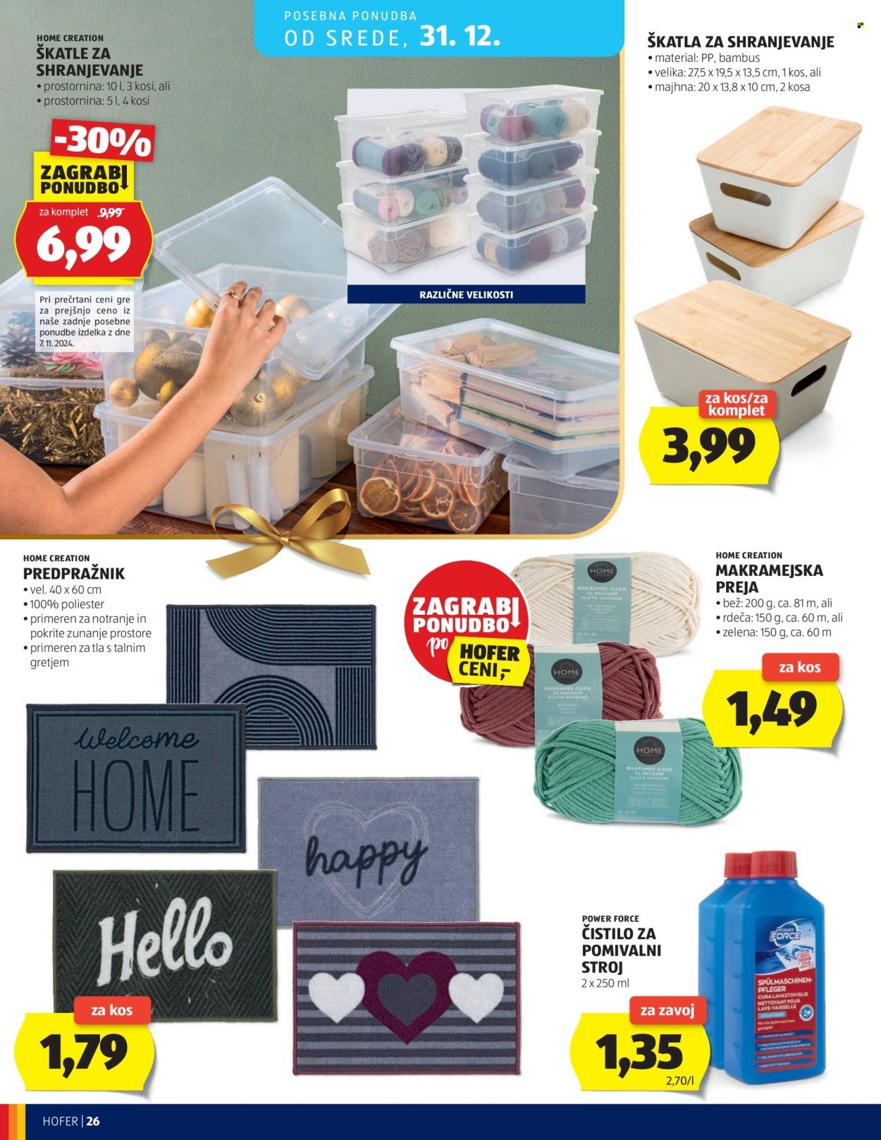 HOFER katalog - Od srede, 24. 12. 2025 (2025-12-24 - 2025-12-31)