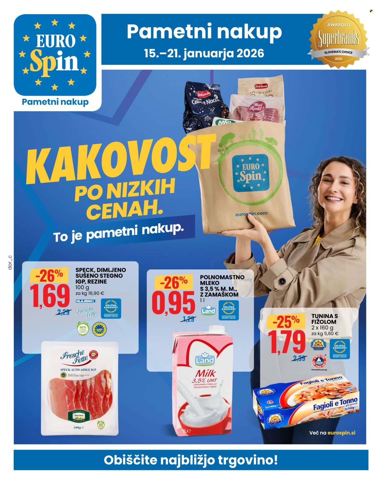 EUROSPIN katalog - Kakovost po nizkih cenah (2026-01-15 - 2026-01-21)