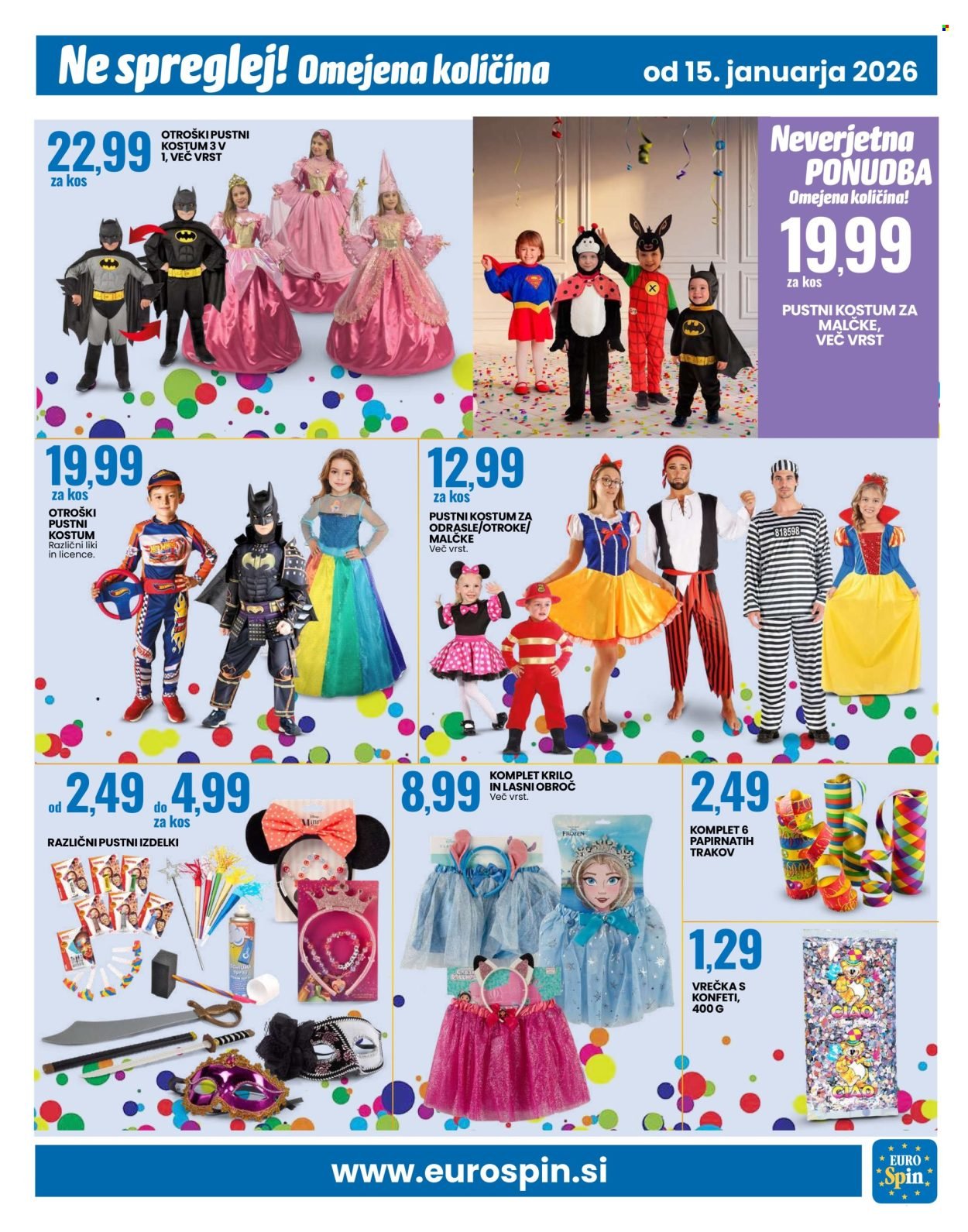 EUROSPIN katalog - Kakovost po nizkih cenah (2026-01-15 - 2026-01-21)