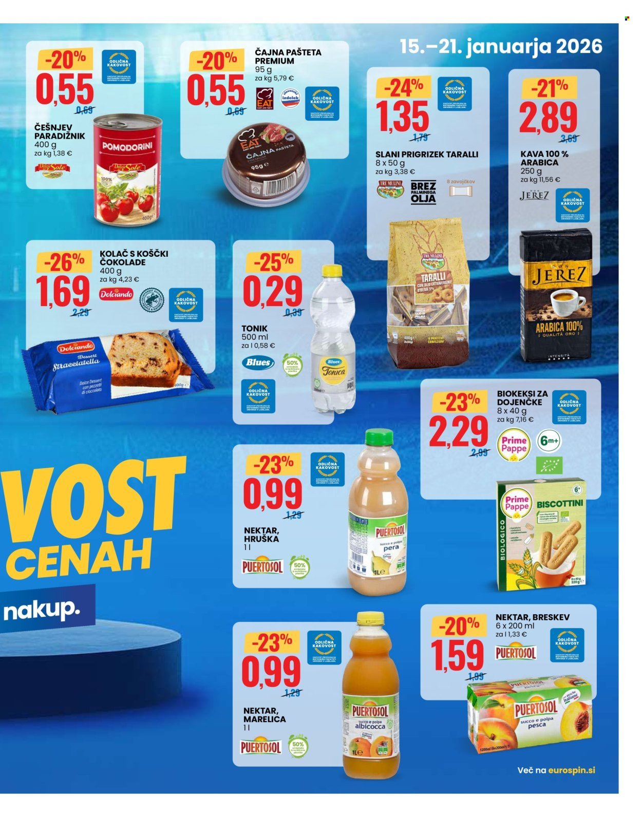 EUROSPIN katalog - Kakovost po nizkih cenah (2026-01-15 - 2026-01-21)