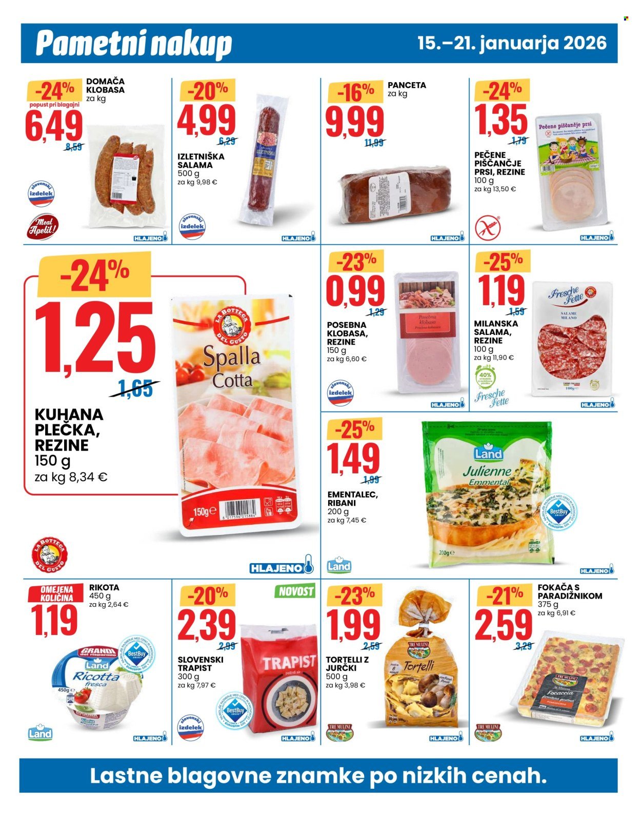 EUROSPIN katalog - Kakovost po nizkih cenah (2026-01-15 - 2026-01-21)