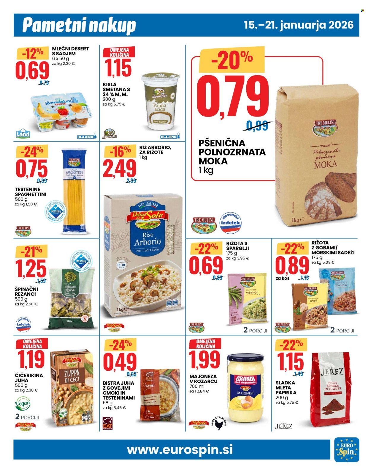 EUROSPIN katalog - Kakovost po nizkih cenah (2026-01-15 - 2026-01-21)