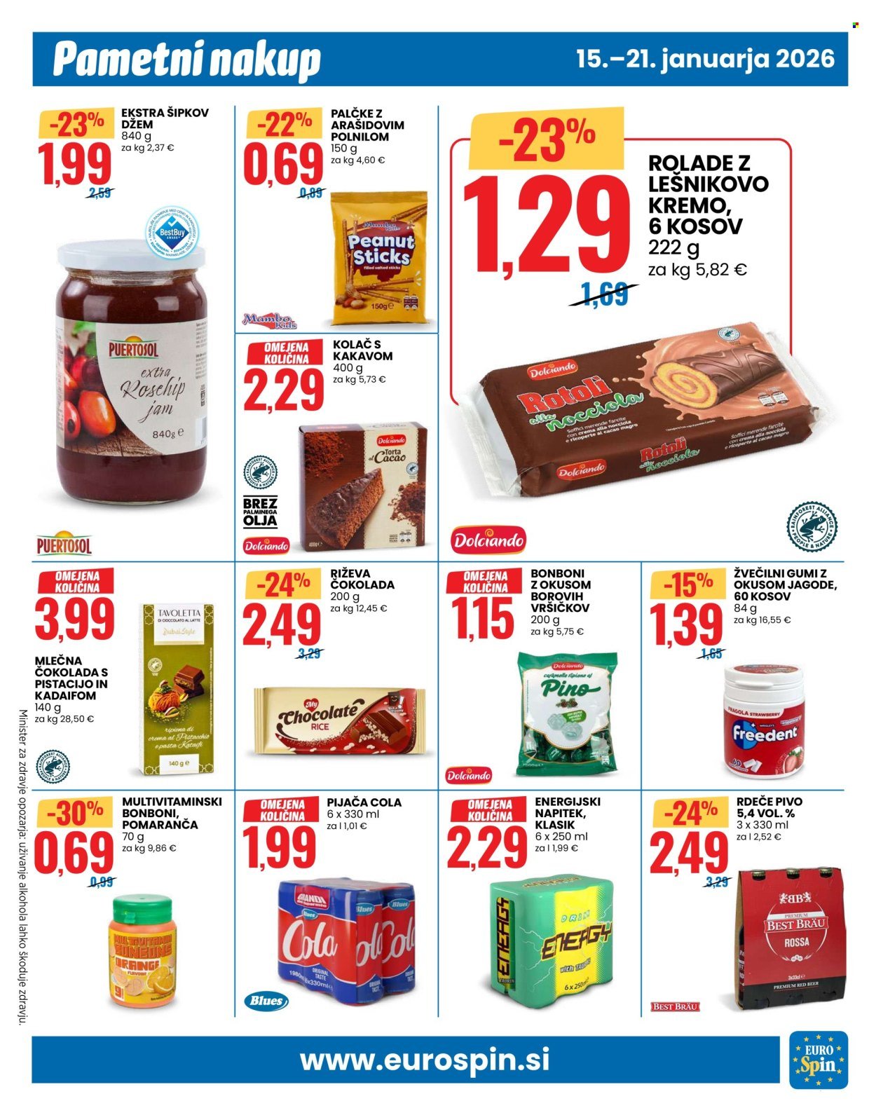 EUROSPIN katalog - Kakovost po nizkih cenah (2026-01-15 - 2026-01-21)
