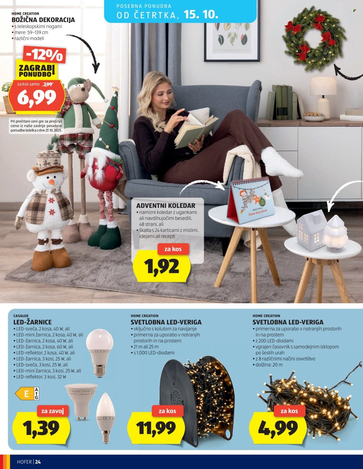 HOFER katalog - Od srede, 7. 10. 2026