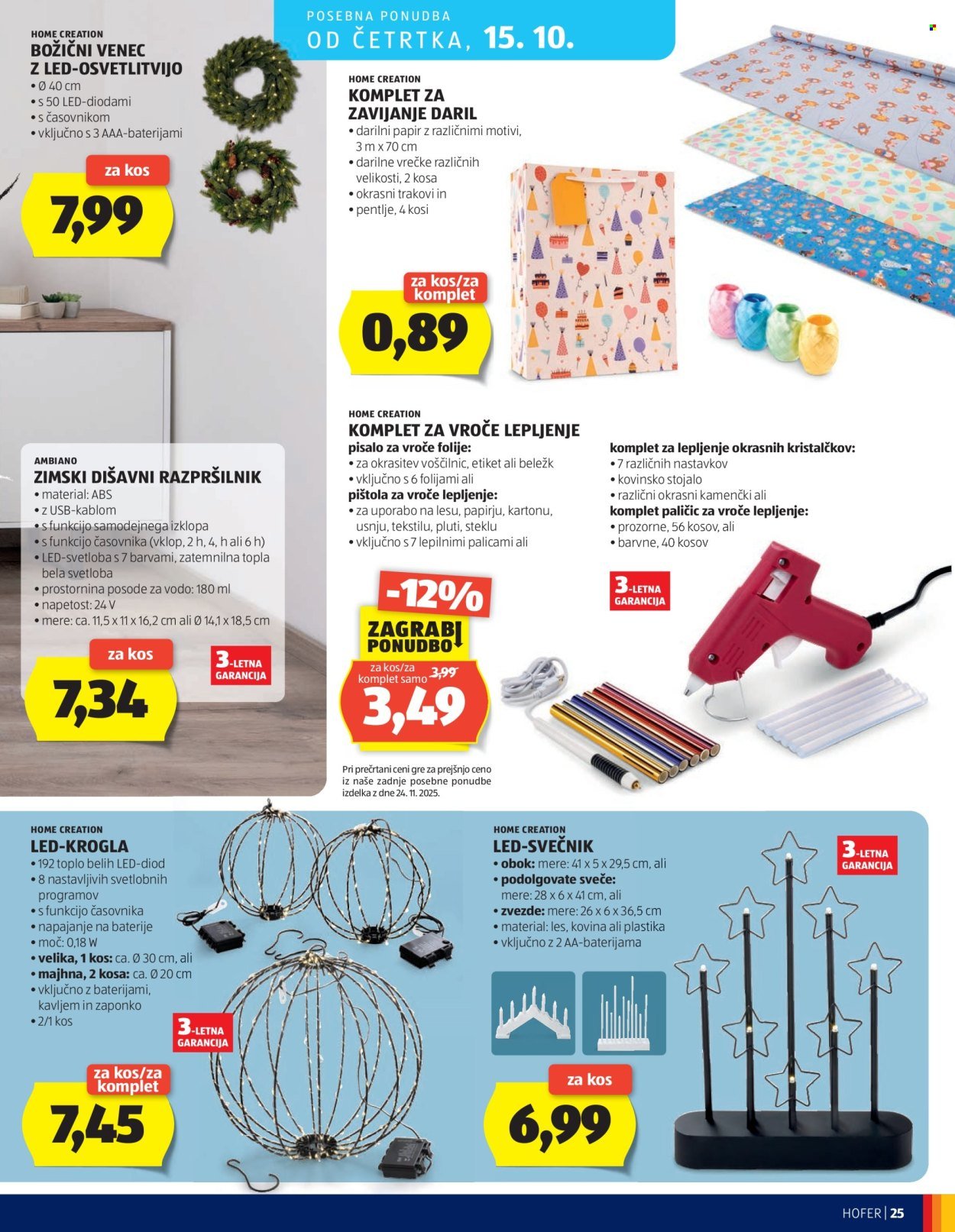 HOFER katalog - Od srede, 7. 10. 2026