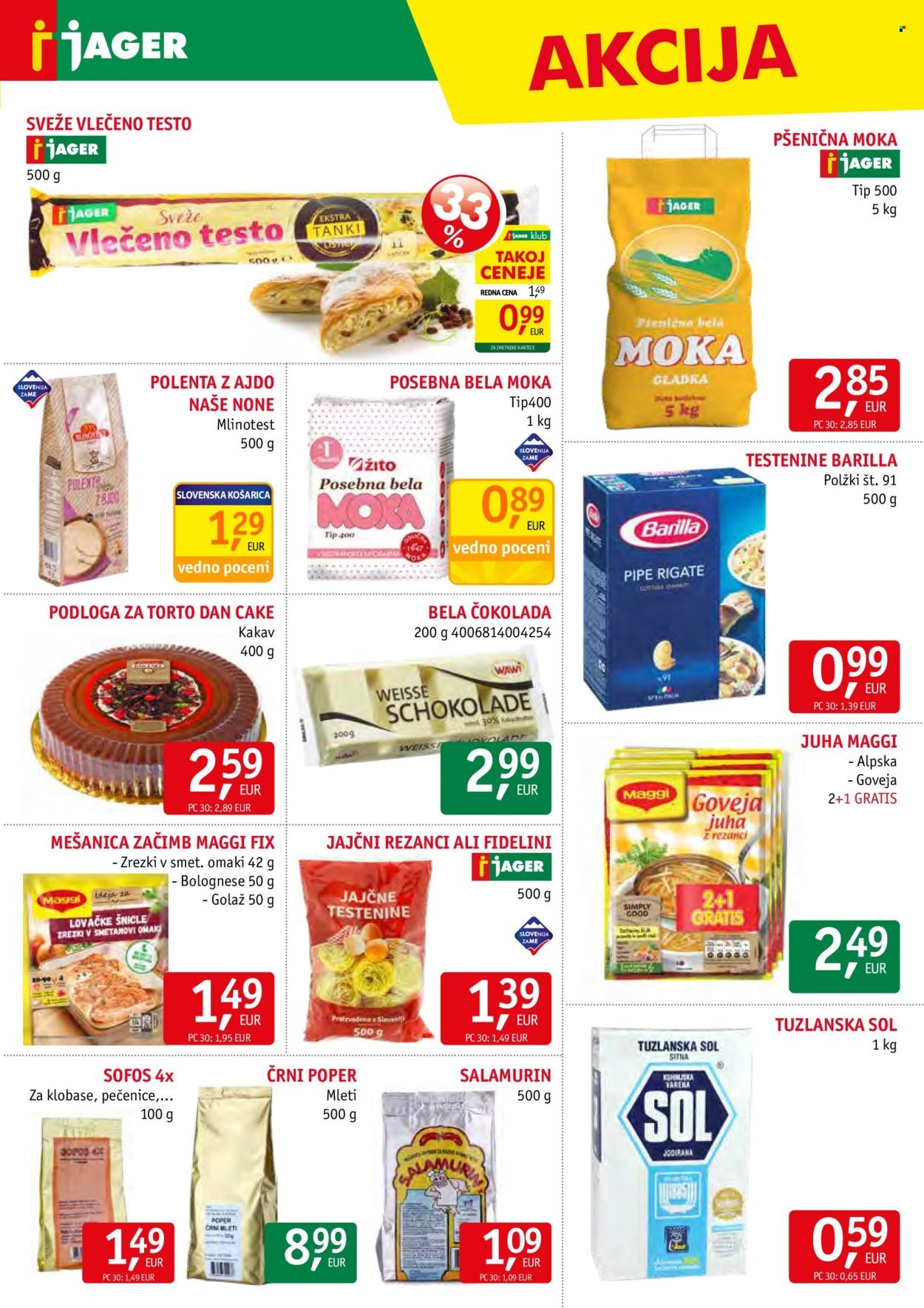 JAGER katalog - Katalog živila (2026-01-14 - 2026-01-20)