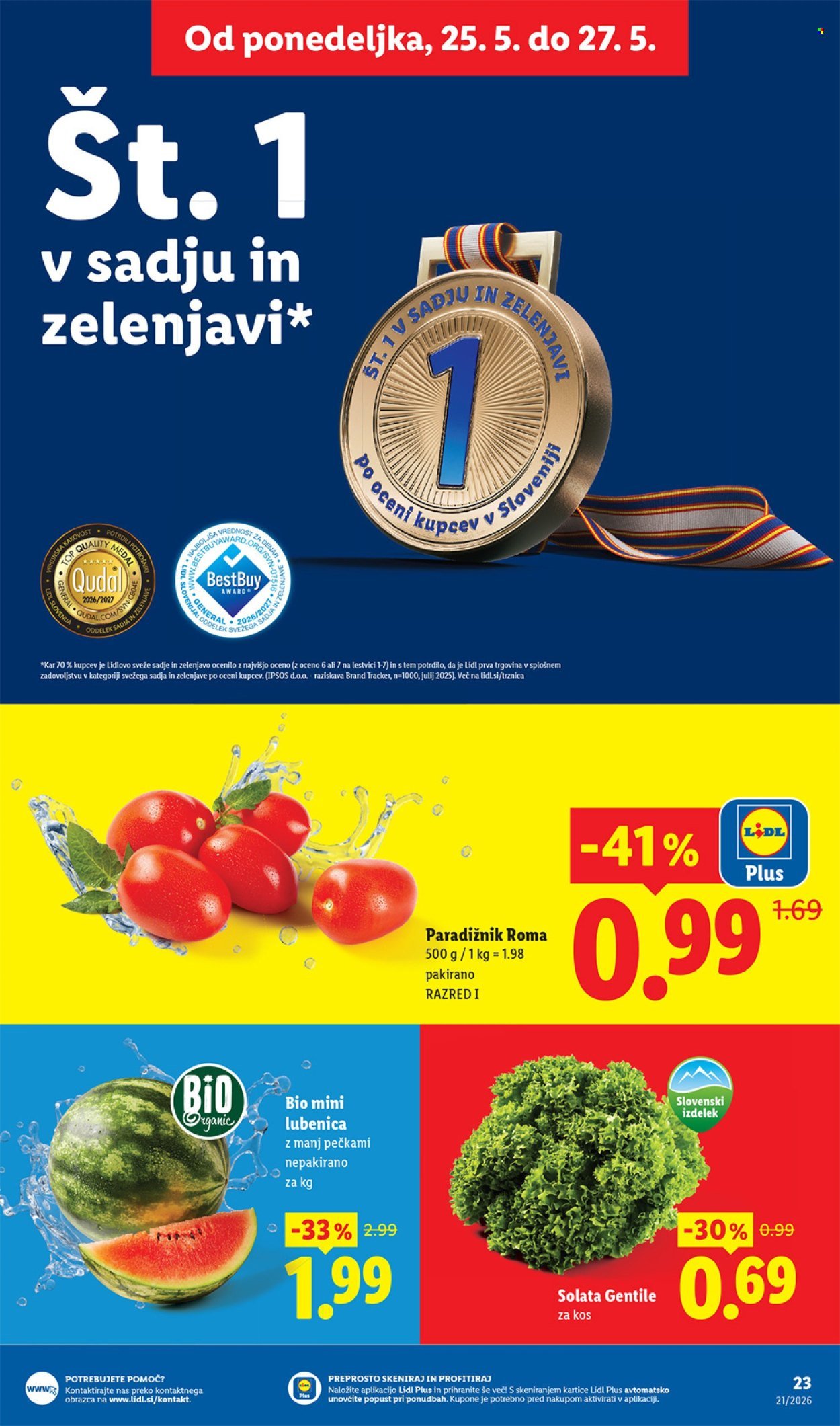 LIDL katalog - Od četrtka, 21. 5. 2026 (2026-05-21 - 2026-05-27)
