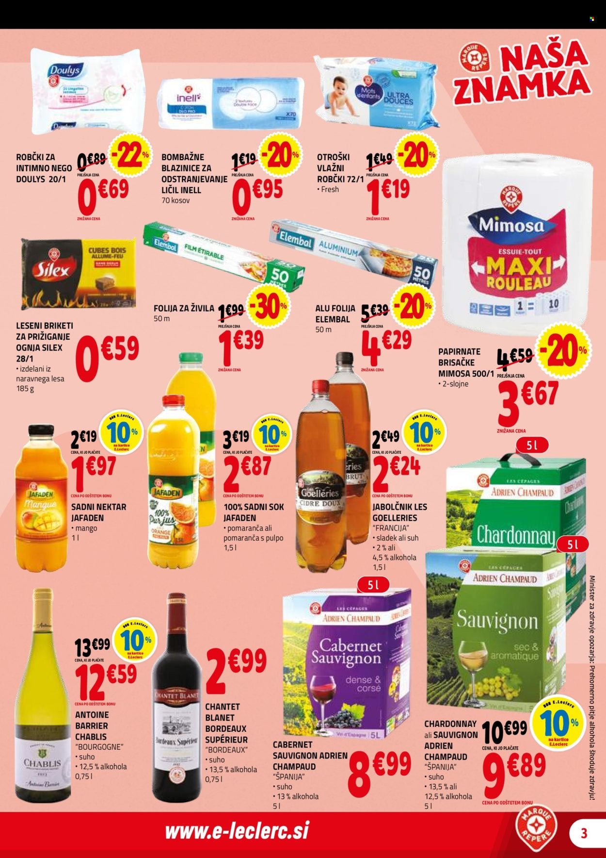 E.LECLERC katalog - Od srede, 14. 1. 2026 (2026-01-14 - 2026-01-24)