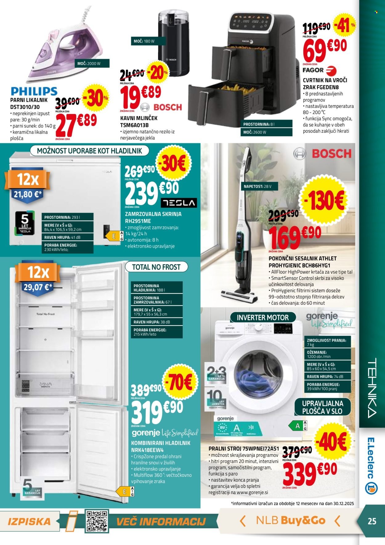 E.LECLERC katalog - Od srede, 14. 1. 2026 (2026-01-14 - 2026-01-24)