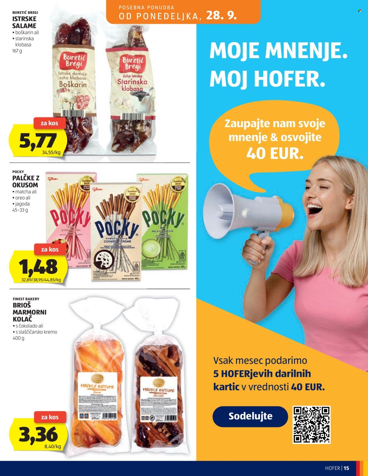 HOFER katalog - Od srede, 23. 9. 2026