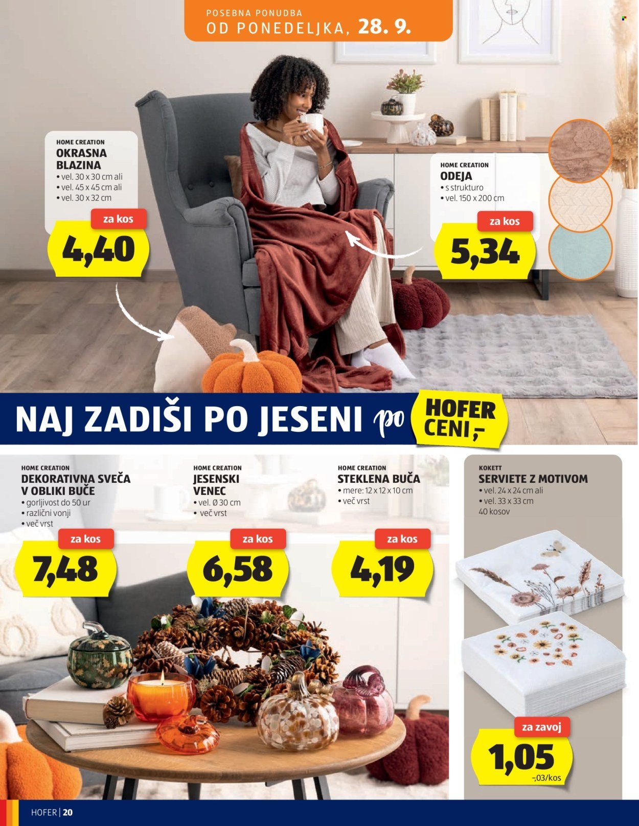 HOFER katalog - Od srede, 23. 9. 2026