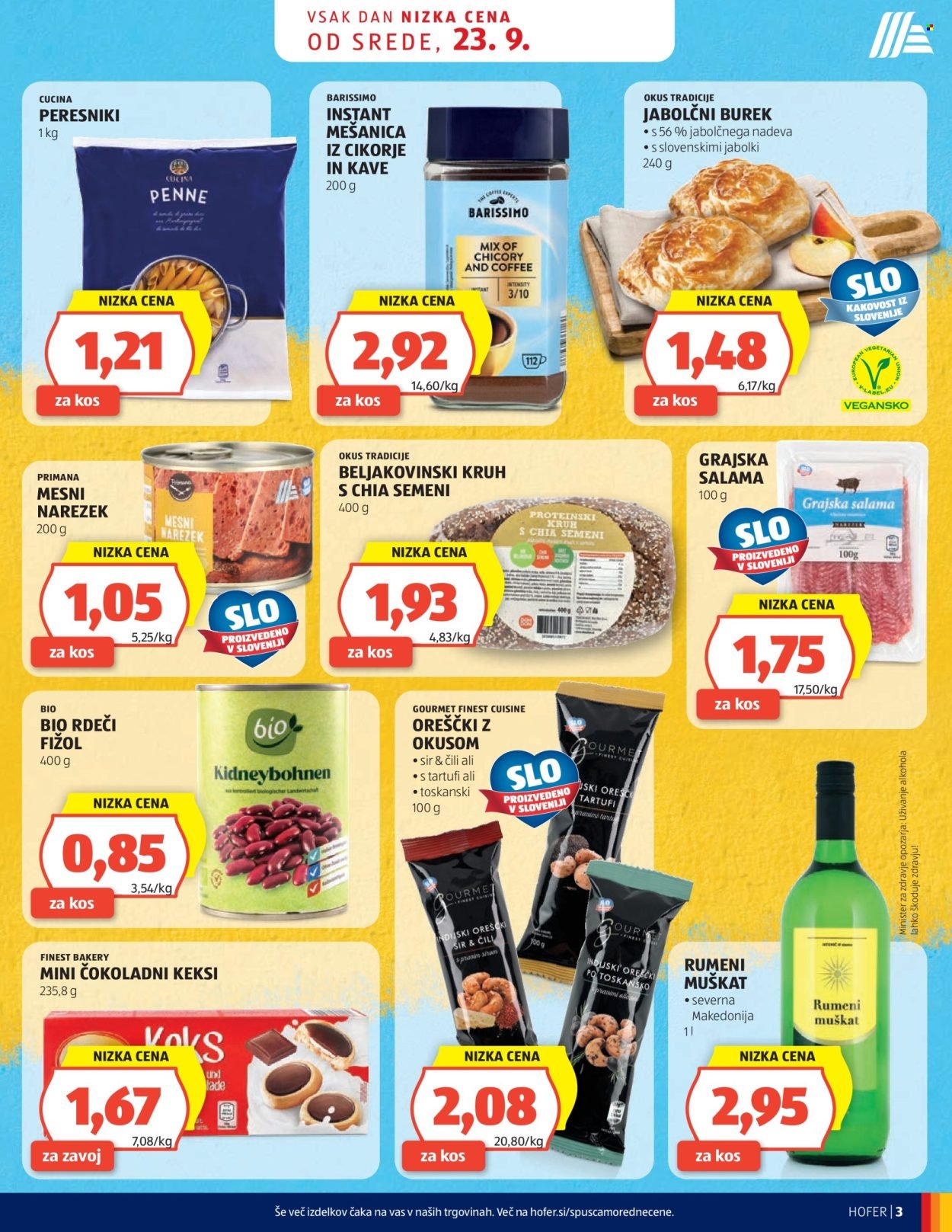 HOFER katalog - Od srede, 23. 9. 2026