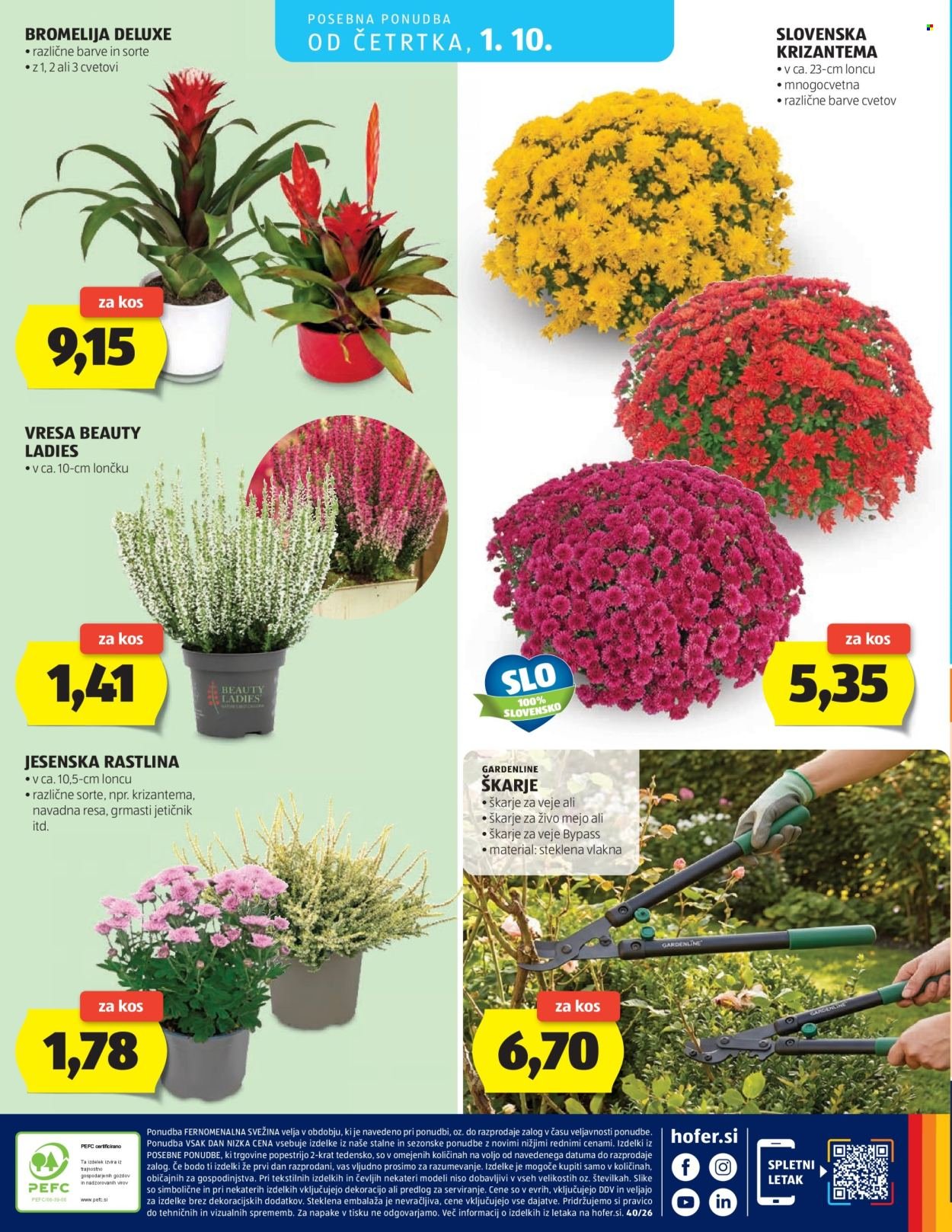 HOFER katalog - Od srede, 23. 9. 2026