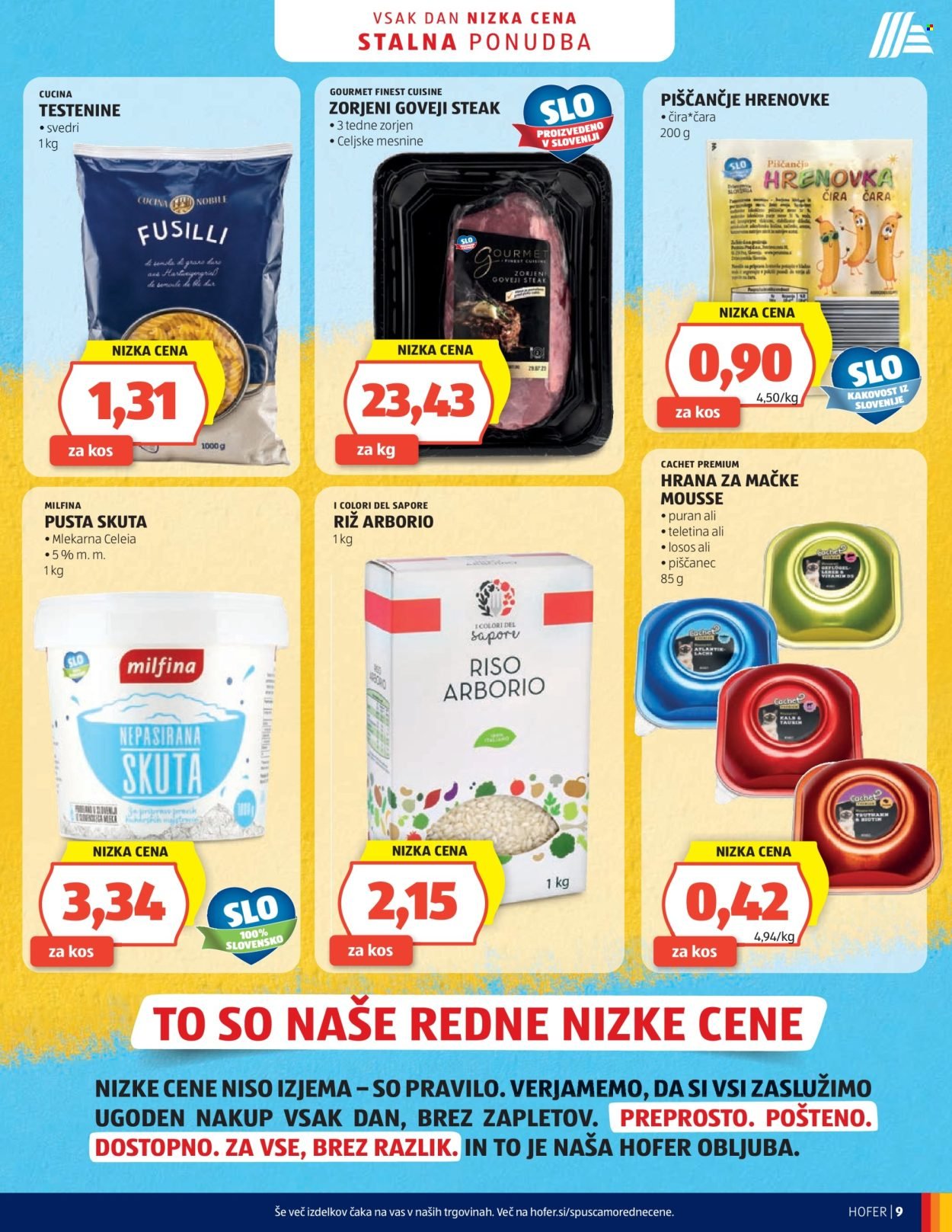 HOFER katalog - Od srede, 23. 9. 2026