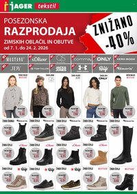JAGER katalog - Katalog tekstil (2026-01-21 - 2026-01-27)