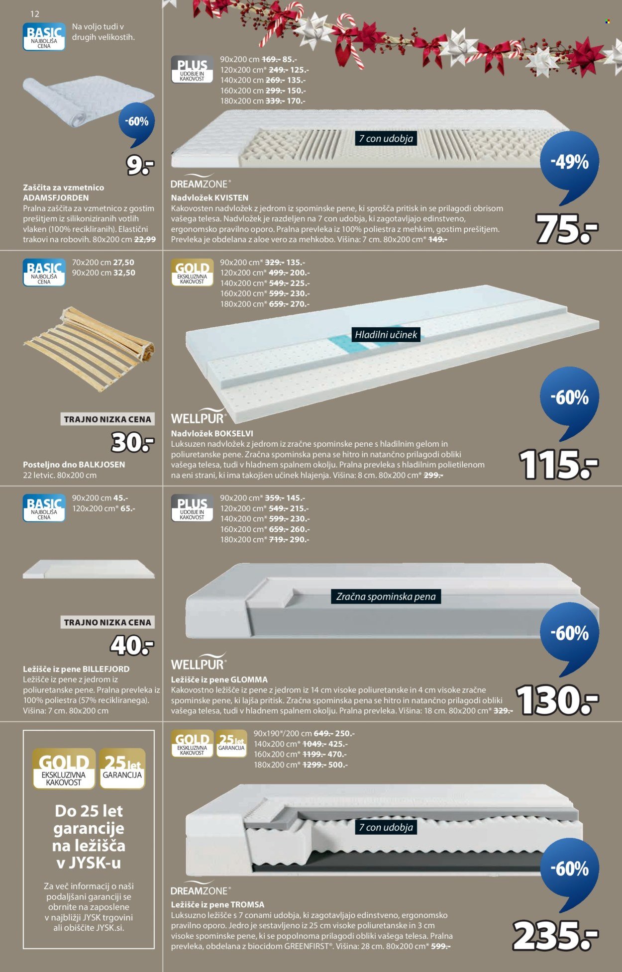 JYSK katalog - Od ponedeljek, 1. 12. 2025 (2025-12-01 - 2025-12-30)