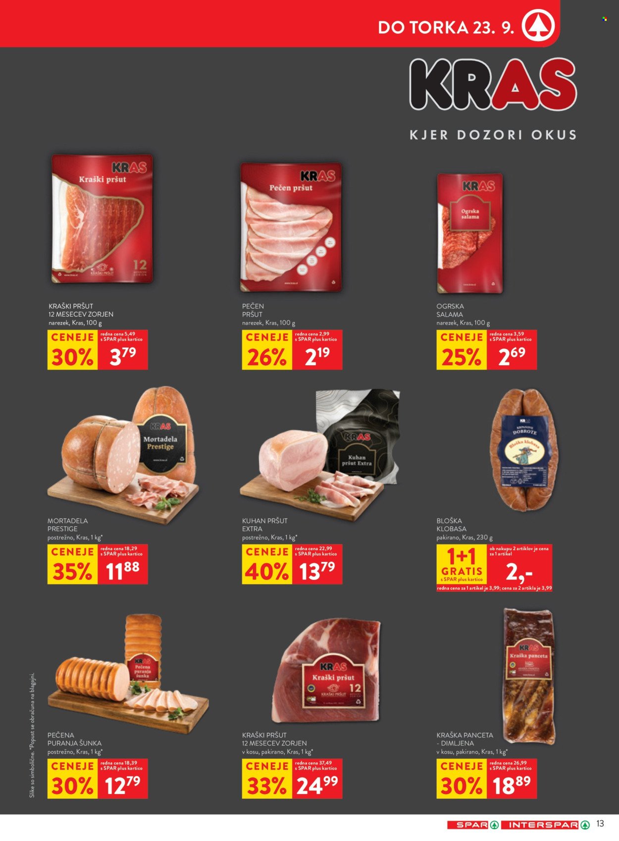 SPAR katalog - Od srede, 17. 9. 2025 (2025-09-17 - 2025-09-30)