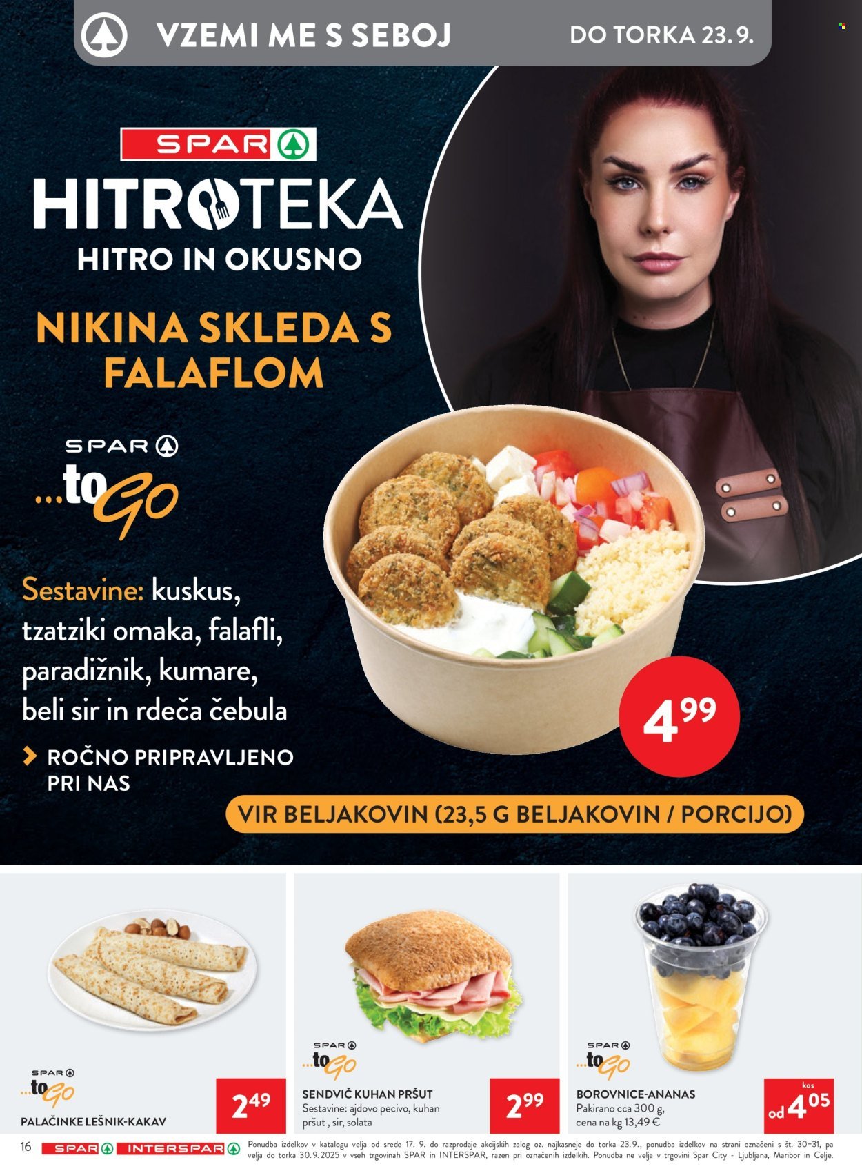 SPAR katalog - Od srede, 17. 9. 2025 (2025-09-17 - 2025-09-30)