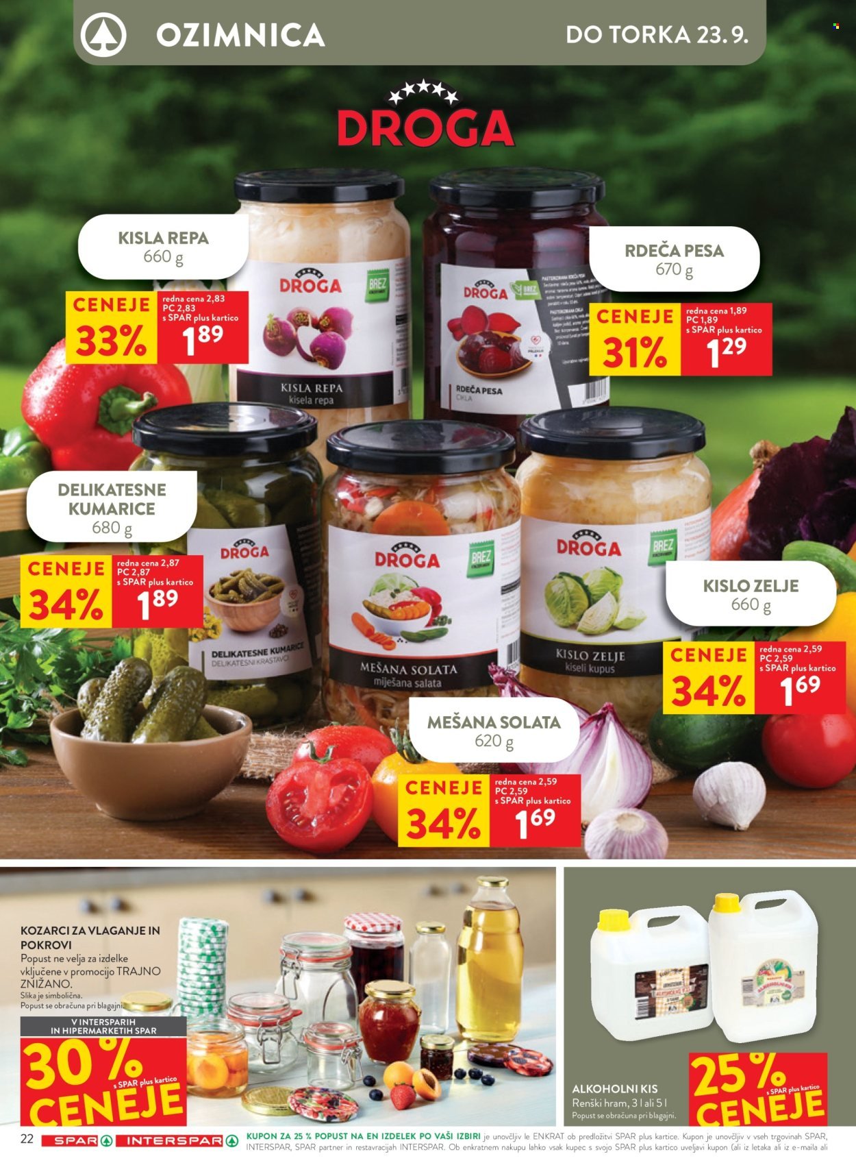 SPAR katalog - Od srede, 17. 9. 2025 (2025-09-17 - 2025-09-30)