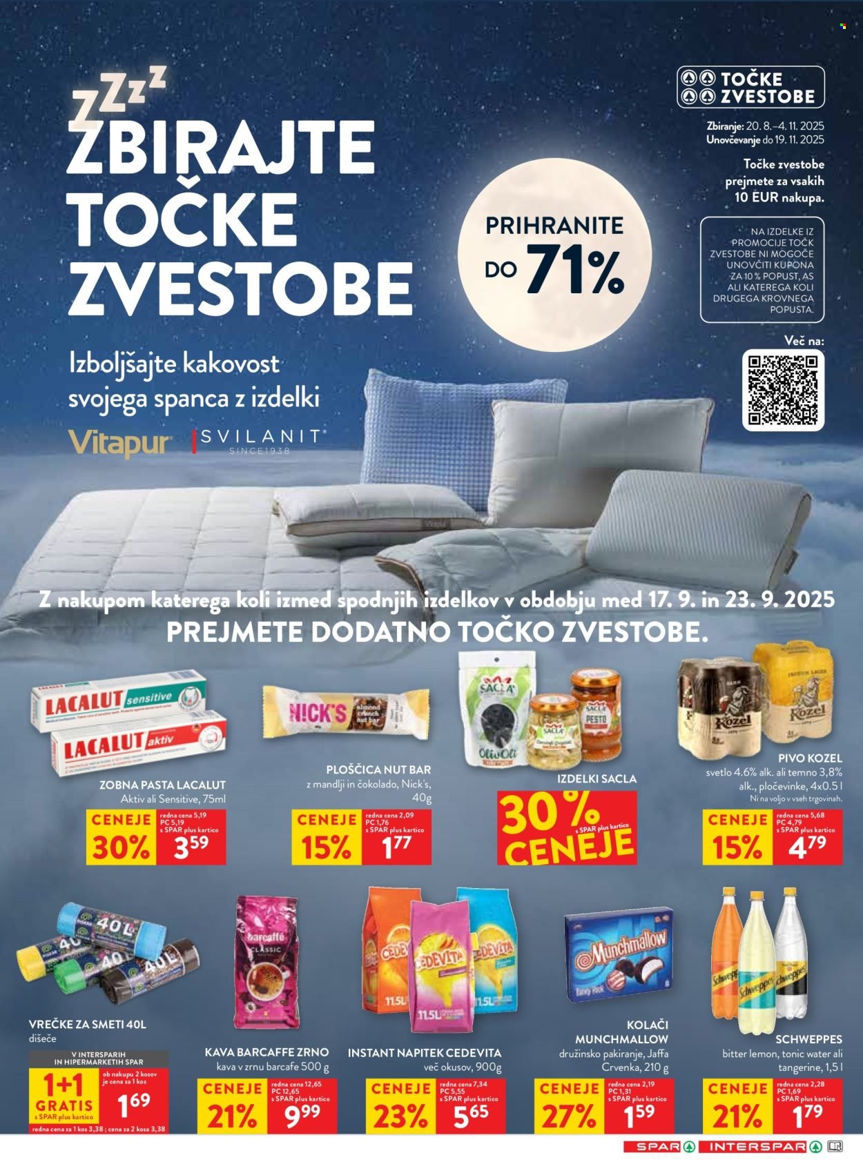 SPAR katalog - Od srede, 17. 9. 2025 (2025-09-17 - 2025-09-30)